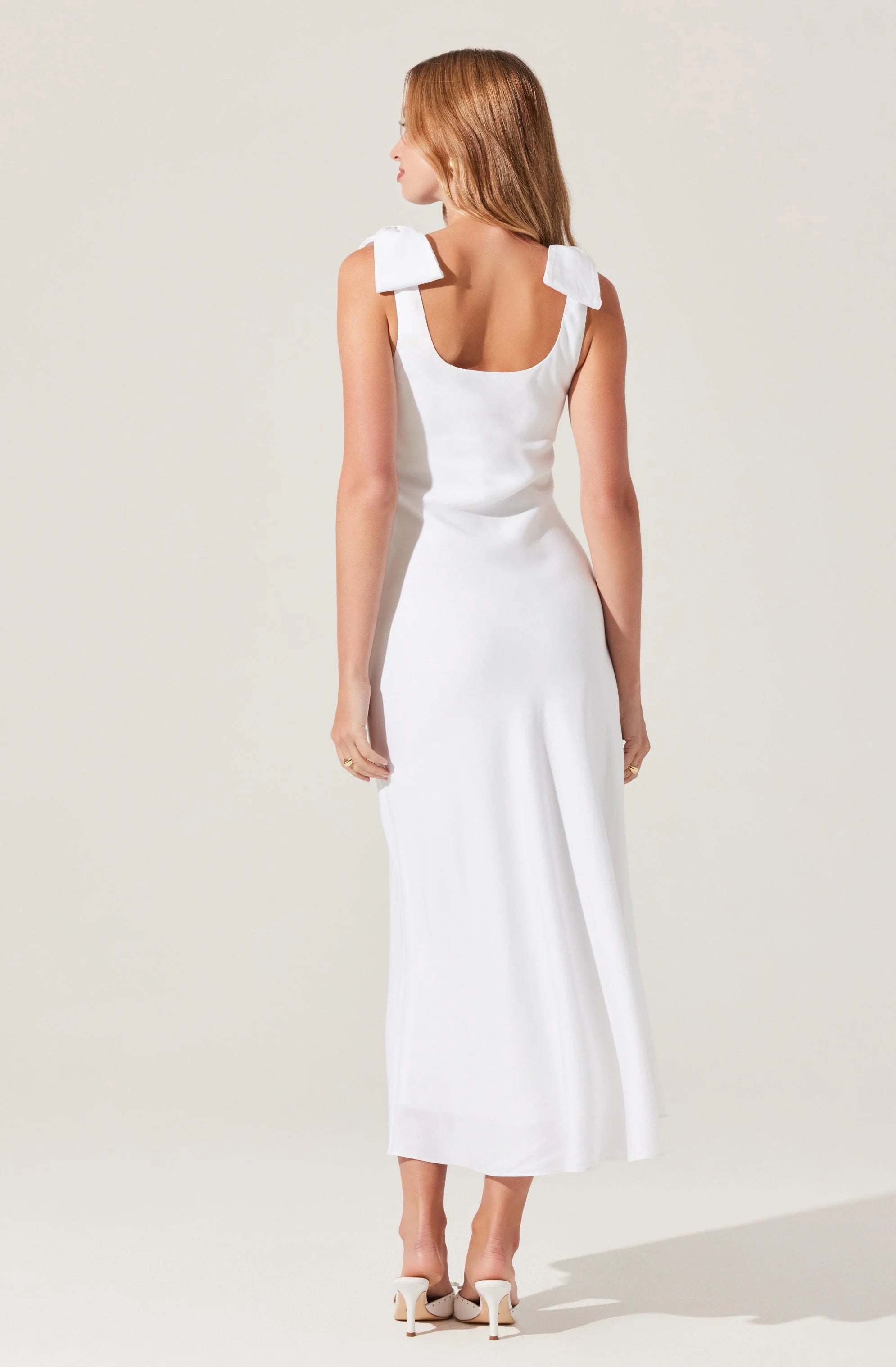 Kateleya Bow Detail Midi Dress