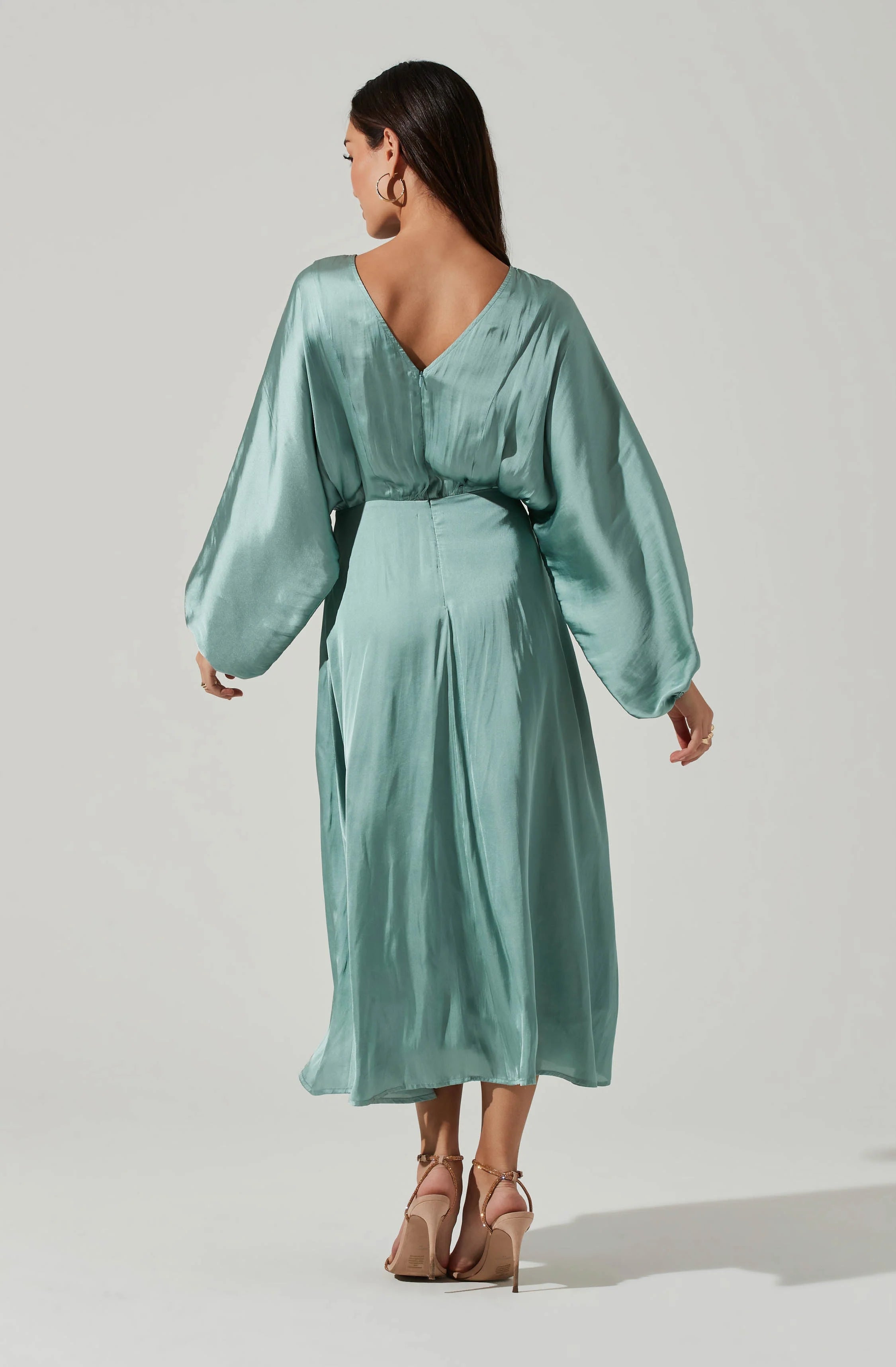 Marin Dolman Sleeve Midi Dress