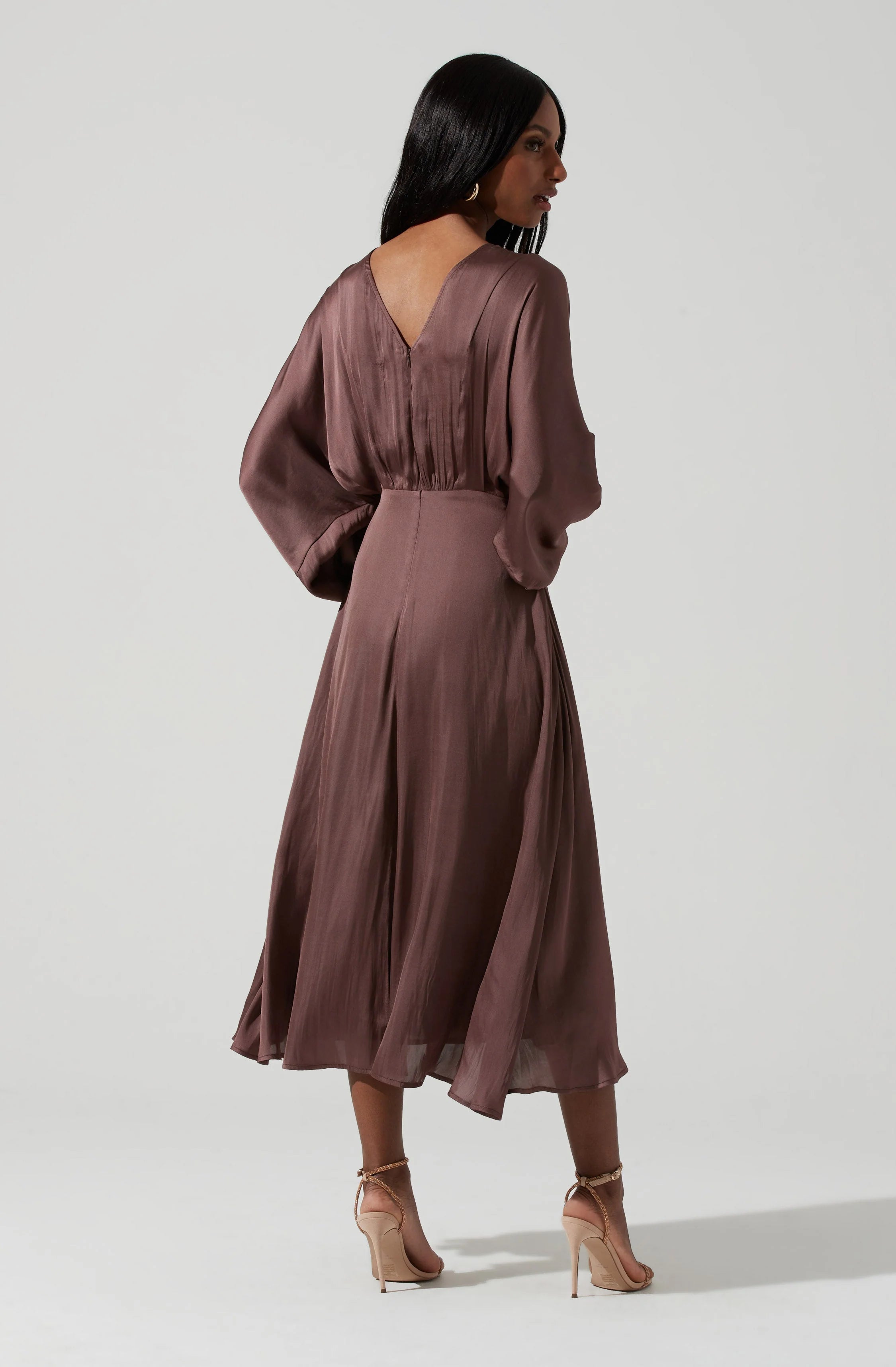 Marin Dolman Sleeve Midi Dress