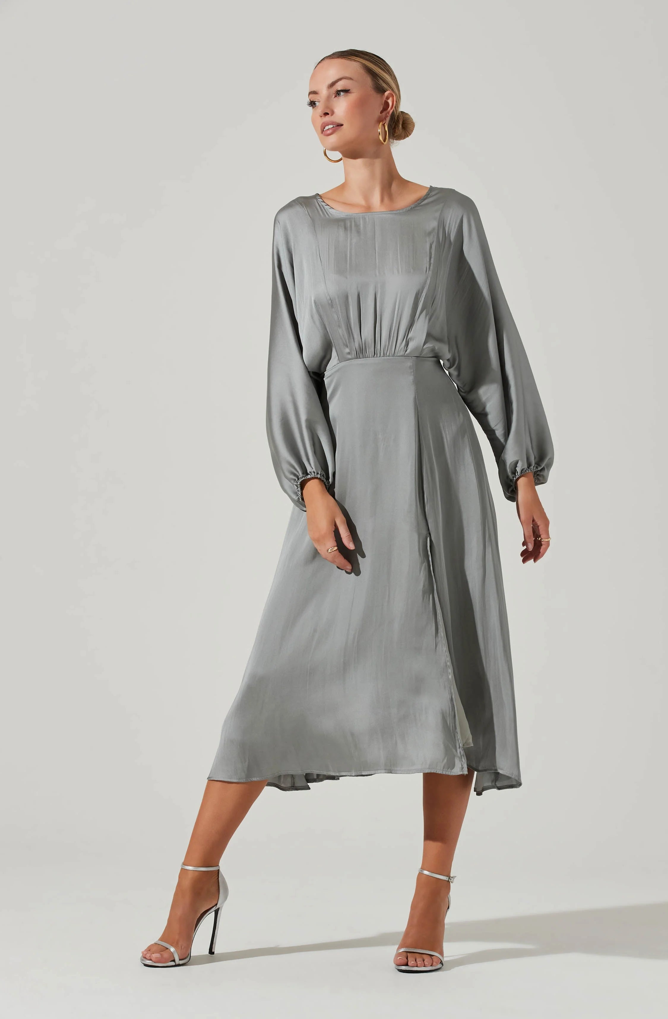 Marin Dolman Sleeve Midi Dress