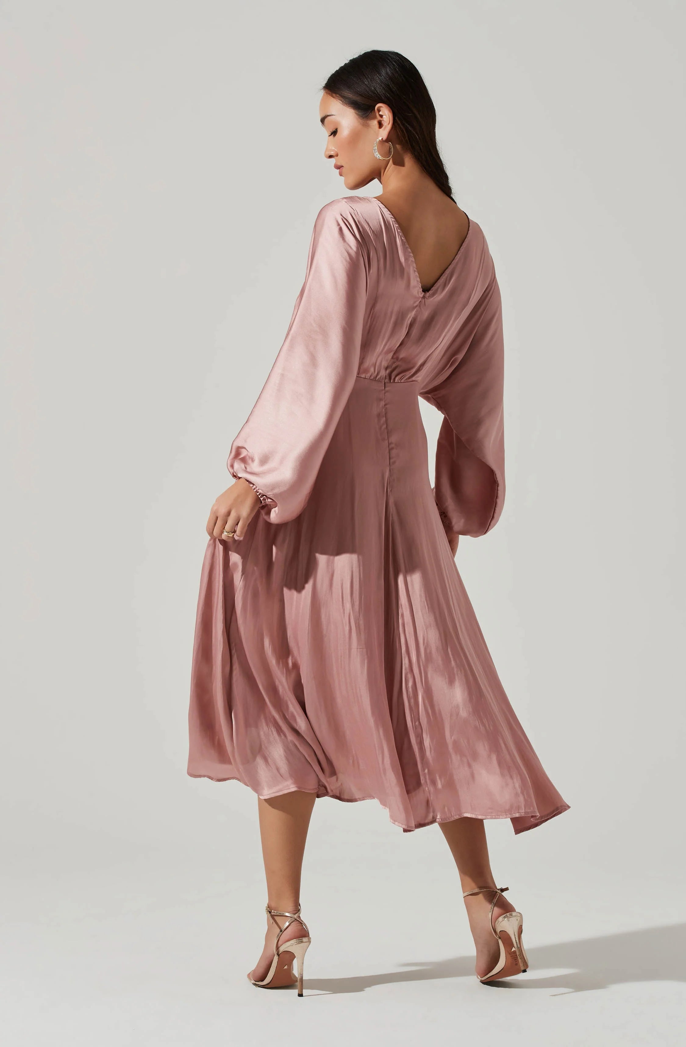 Marin Dolman Sleeve Midi Dress