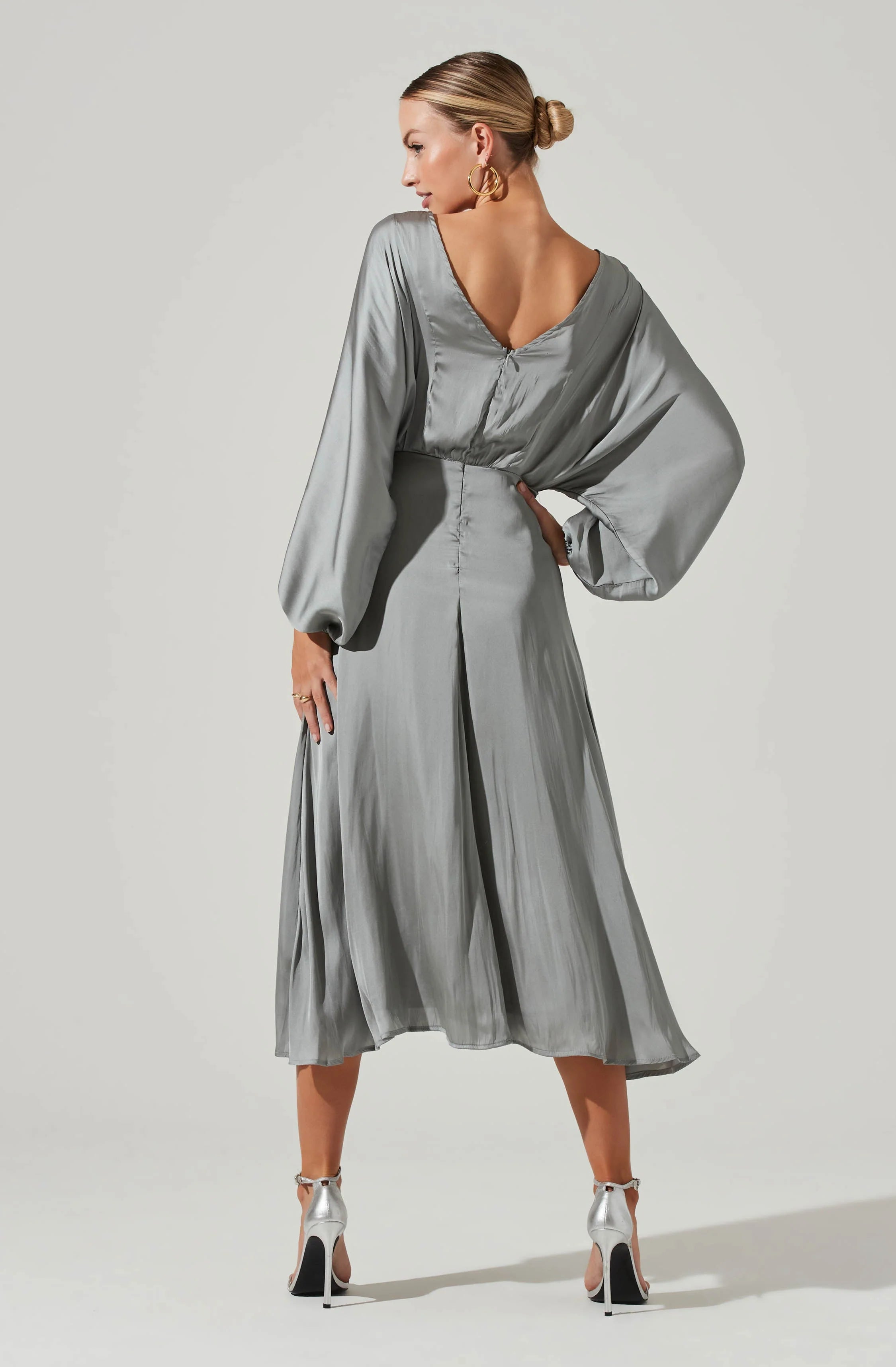 Marin Dolman Sleeve Midi Dress