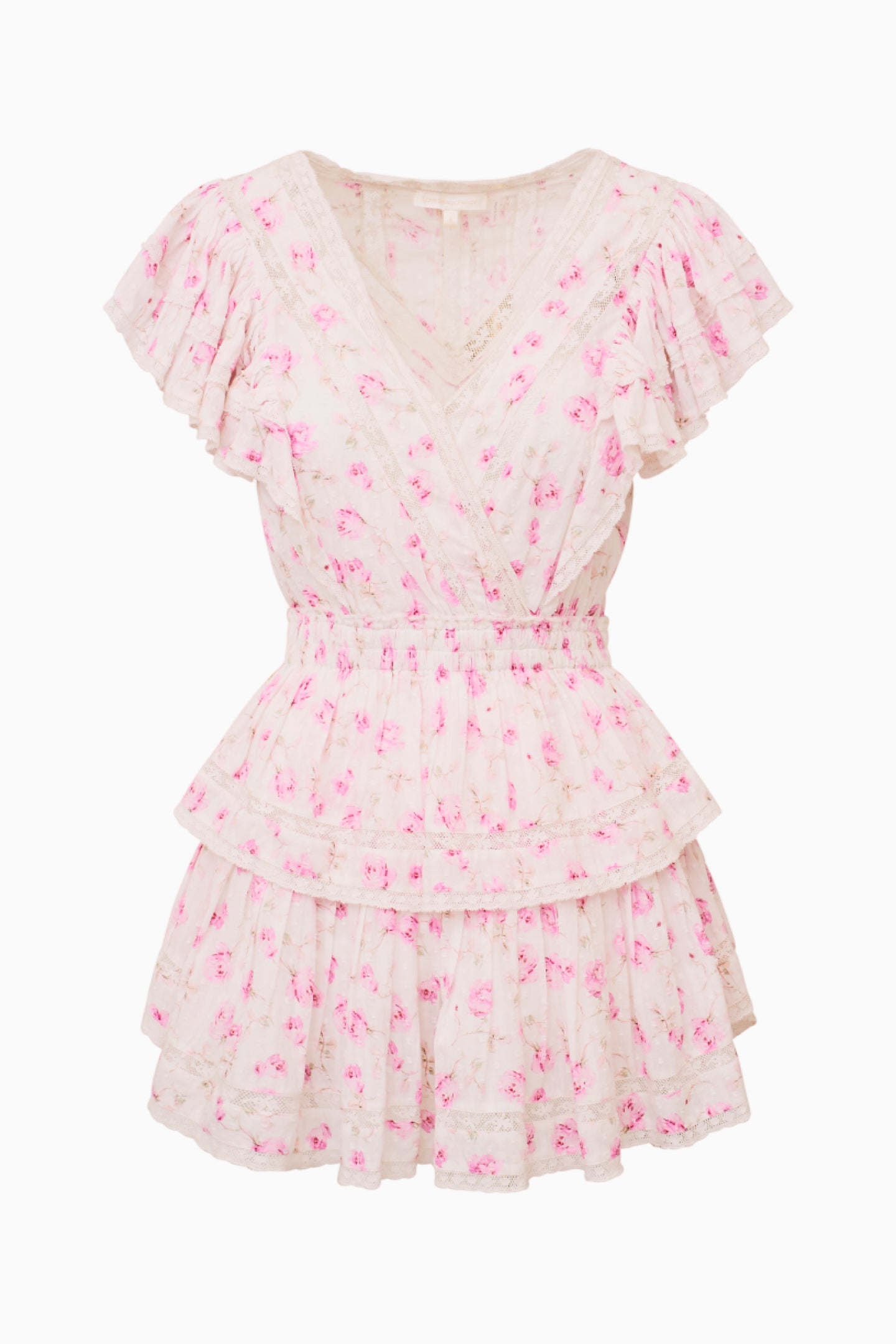 Gwen Fragrance Print Cotton Mini Dress