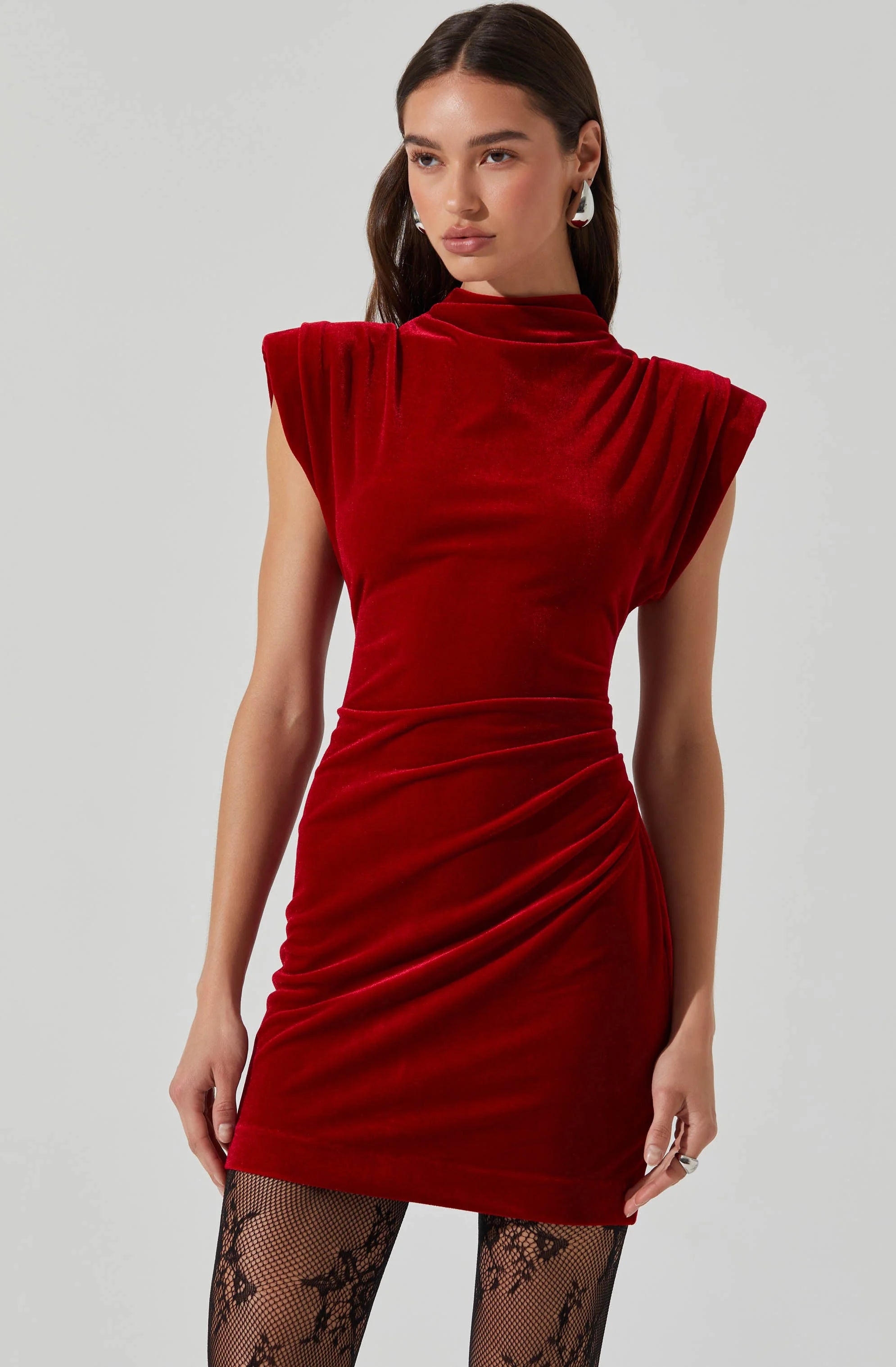 Ila Velvet Mini Dress