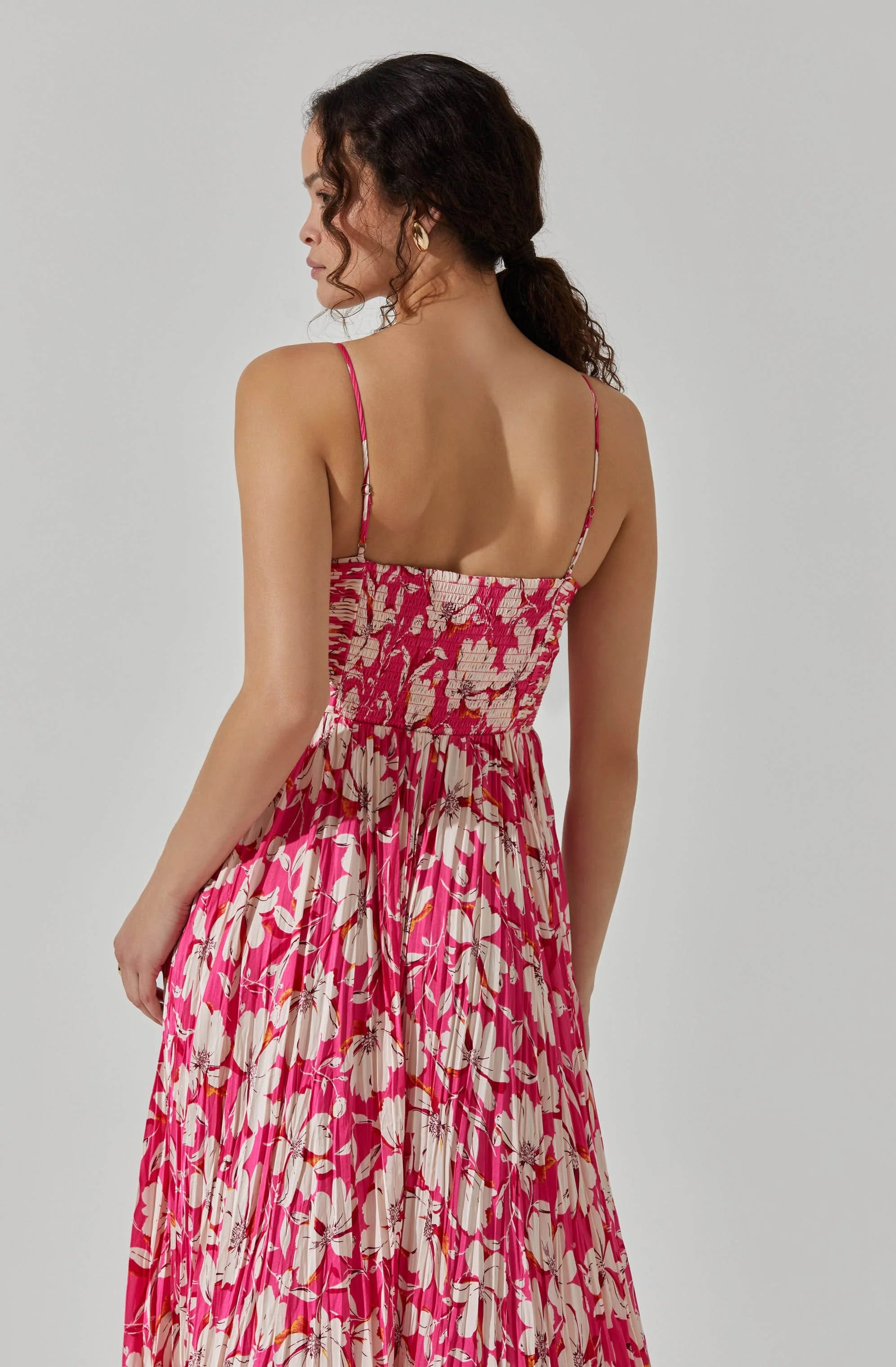 Maeve Pleated Midi Dress