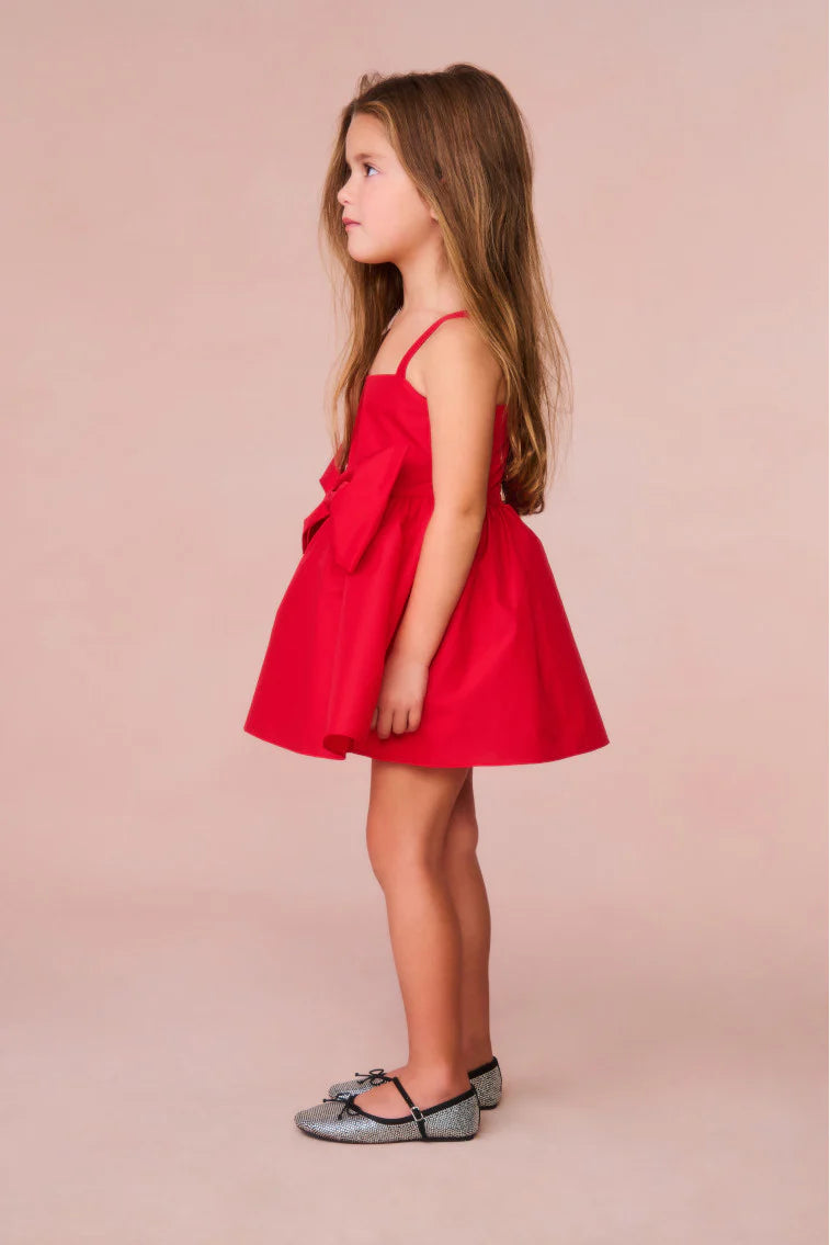 Girls Alejandra Bow Mini Dress