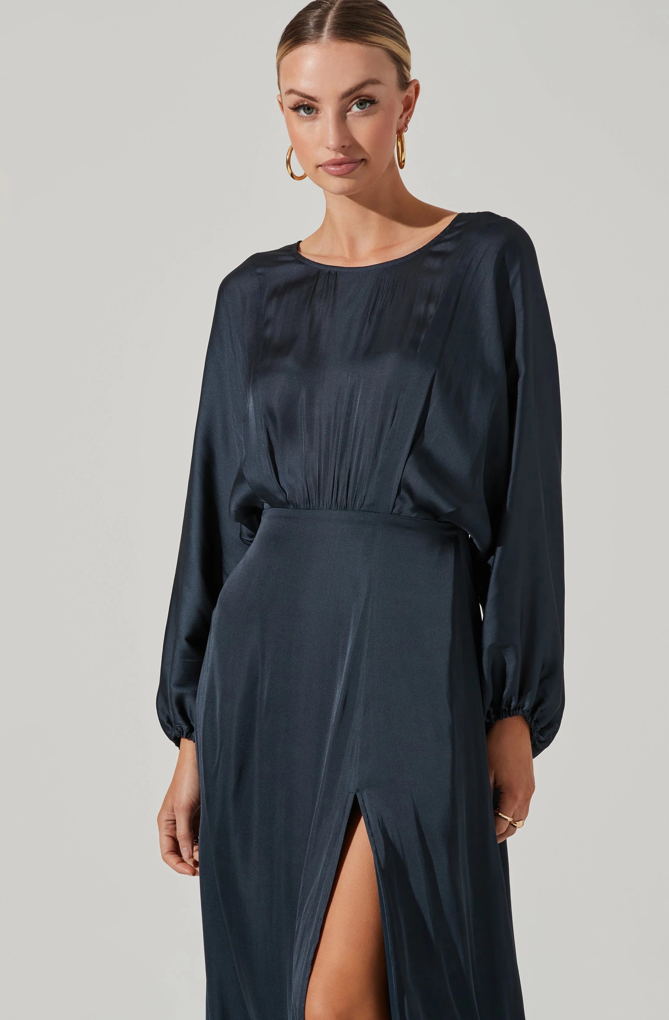 Marin Dolman Sleeve Midi Dress