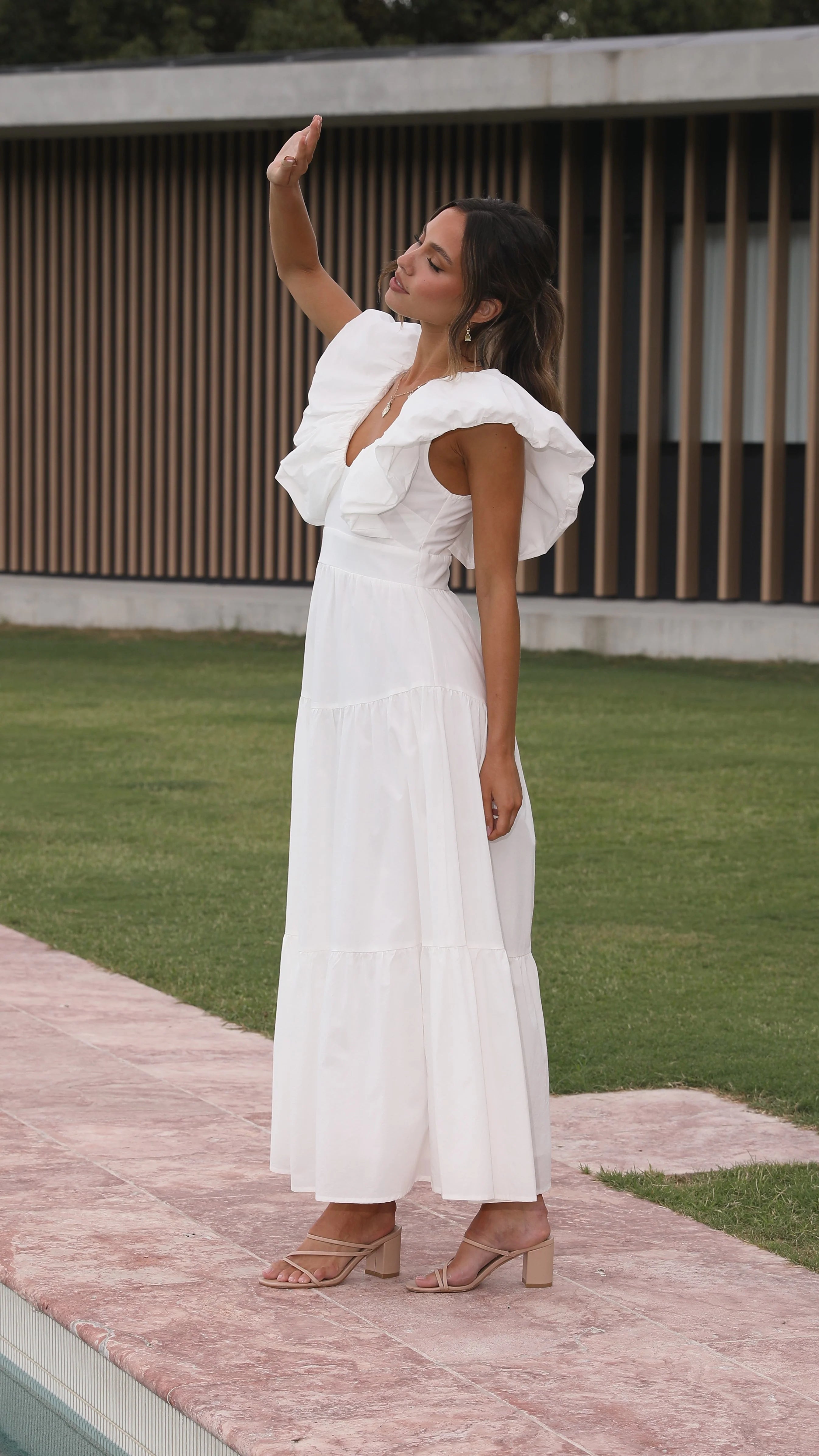 Emma Maxi Dress - White