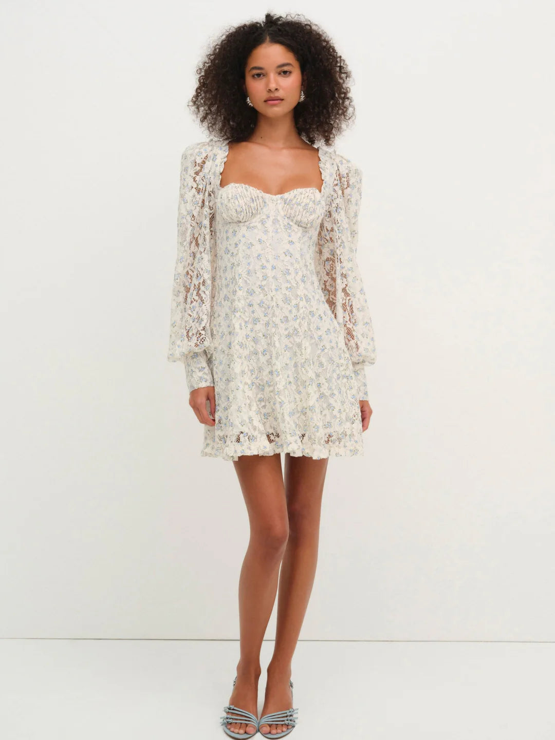 Donna Long Sleeve Mini Dress