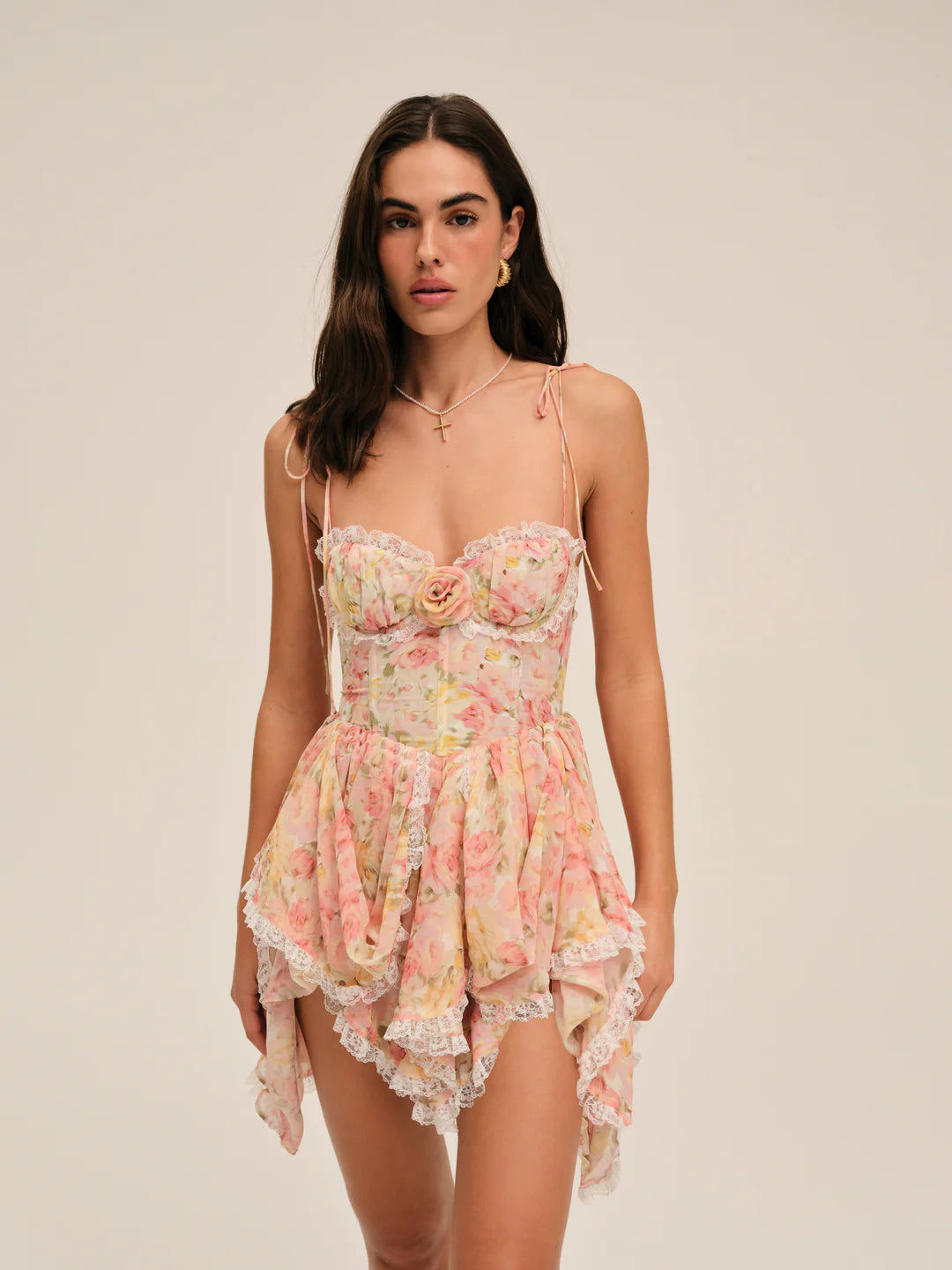 Elea Asymmetrical Mini Dress