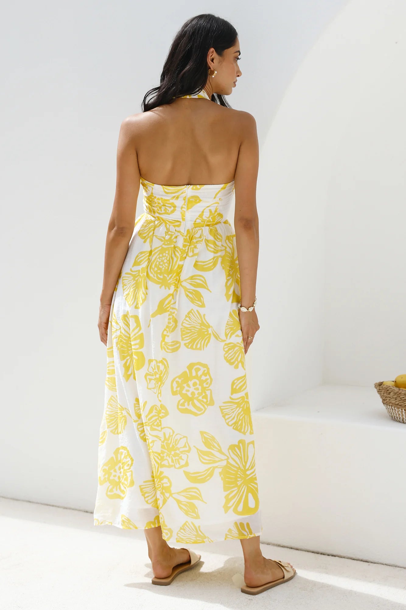 Eternal Spring Maxi Dress Yellow