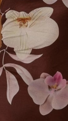 Elle Maxi Dress - Brown Floral