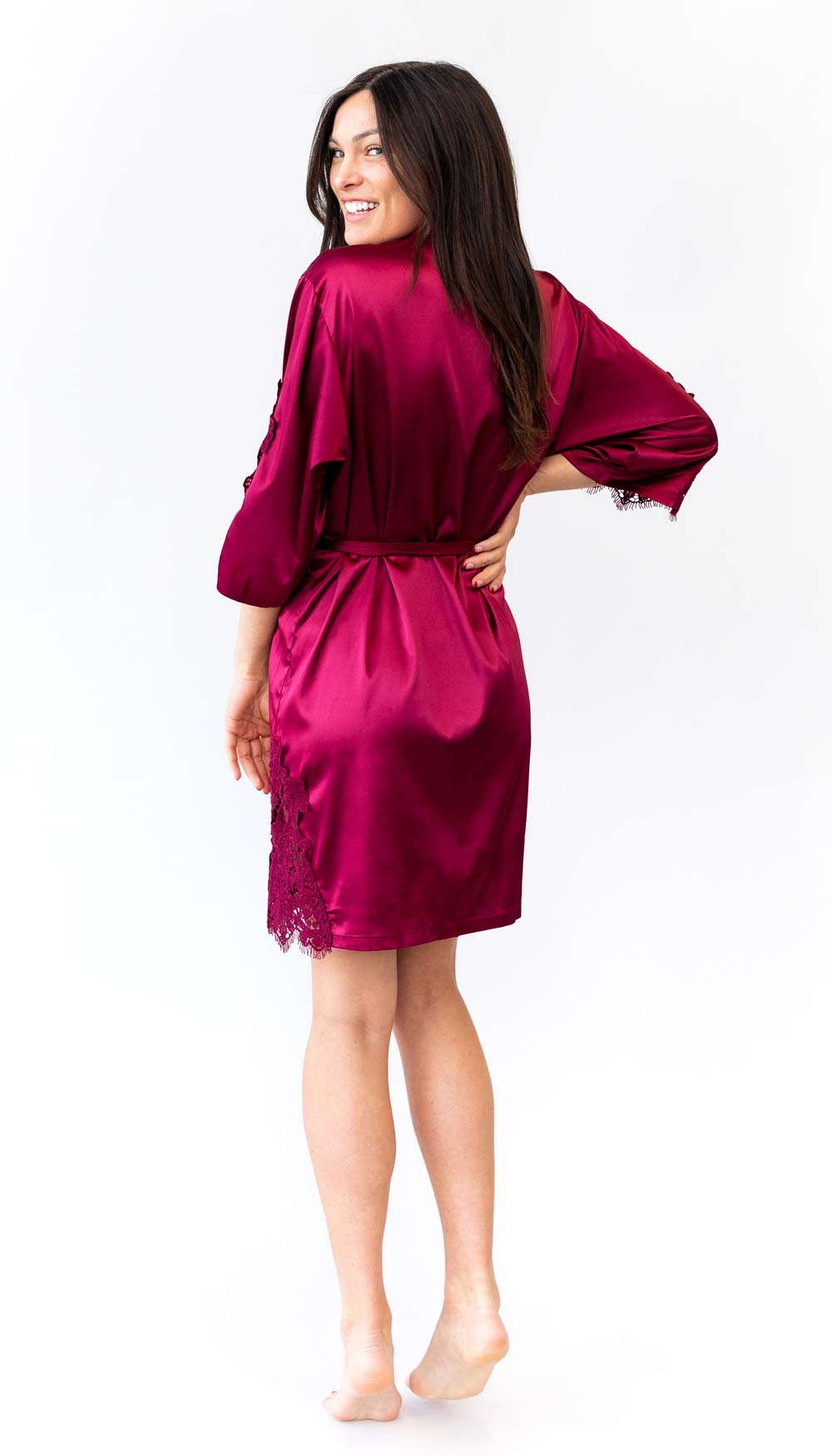 Crochet Lace Robe
