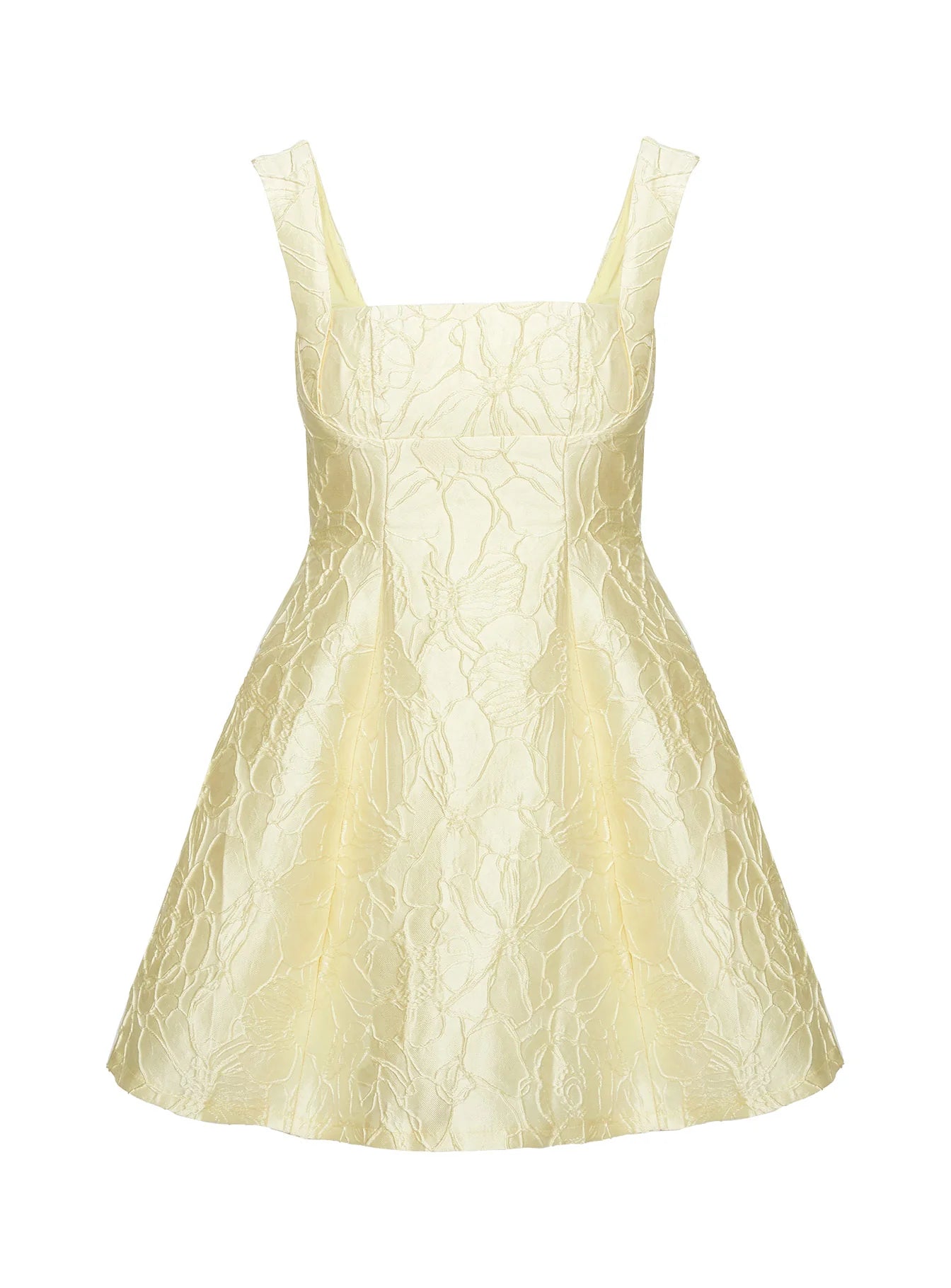 Eloquent Mini Dress Light Yellow