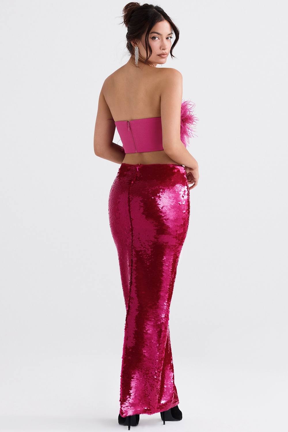 Alexis-Hot Pint Sequin Maxi Skirt