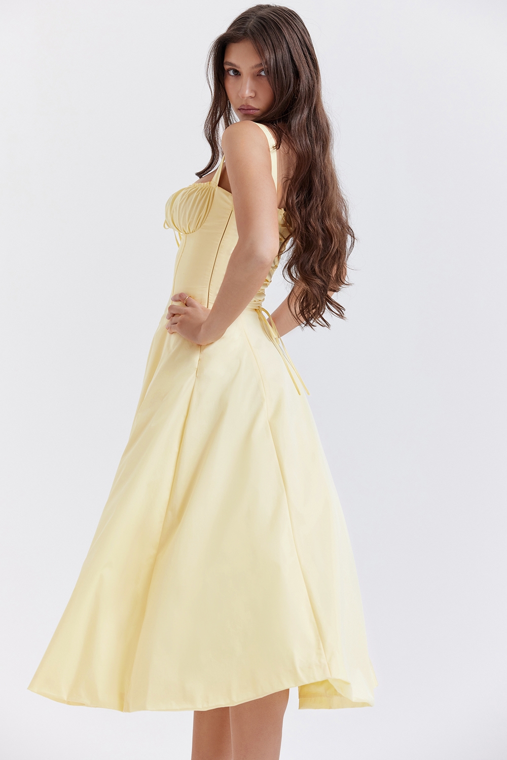 Carmen-Buttercup Bustier Sundress
