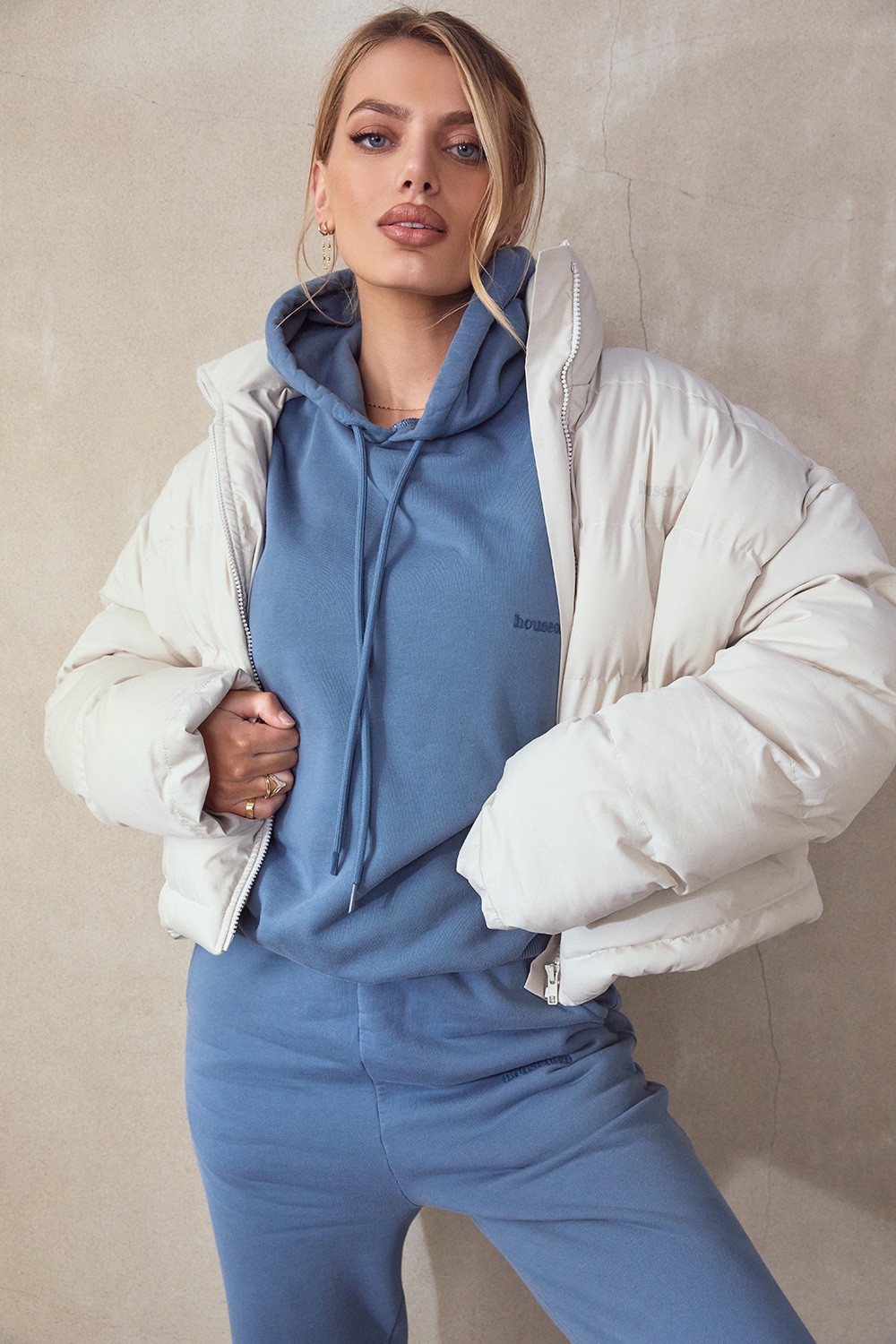 Halo-Azure Oversized Hoodie