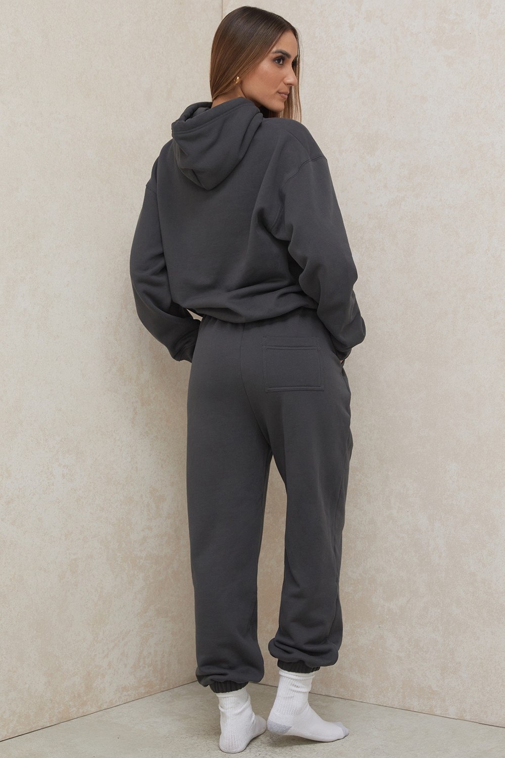 Halo-Charcoal Oversized Hoodie