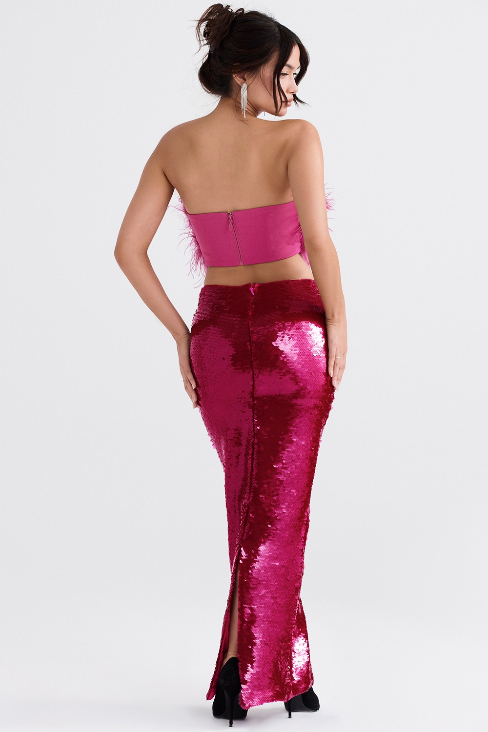 Alexis-Hot Pint Sequin Maxi Skirt