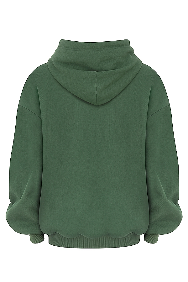 Halo-Moss Oversized Hoodie