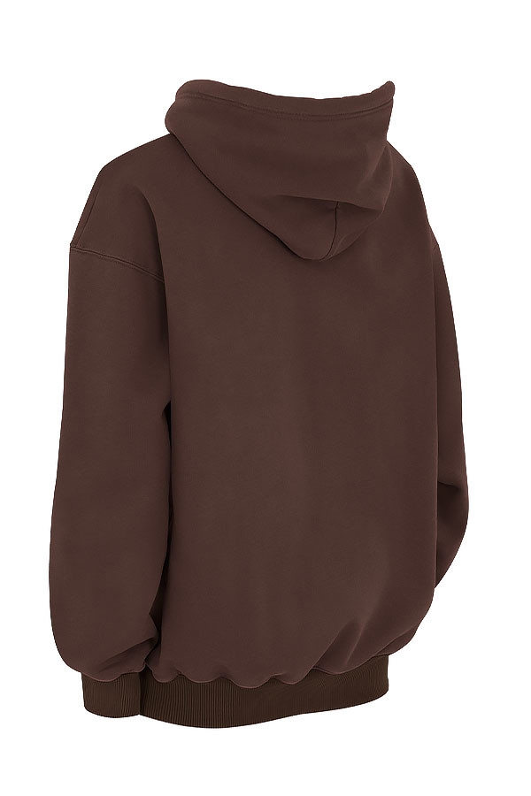 Halo-Chocolate Oversized Hoodie