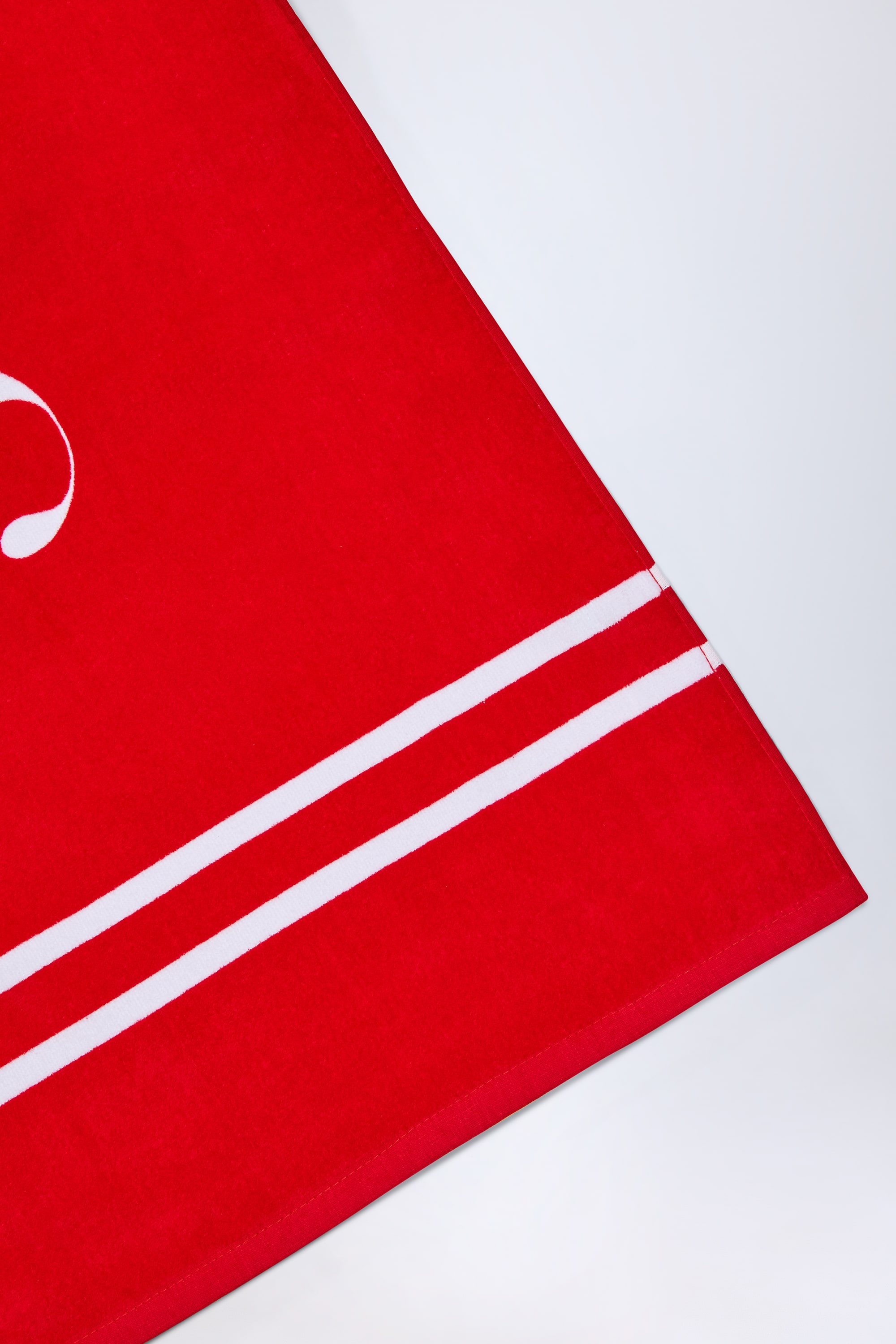 Toalla-Logo Beach Towel in Fiery Red