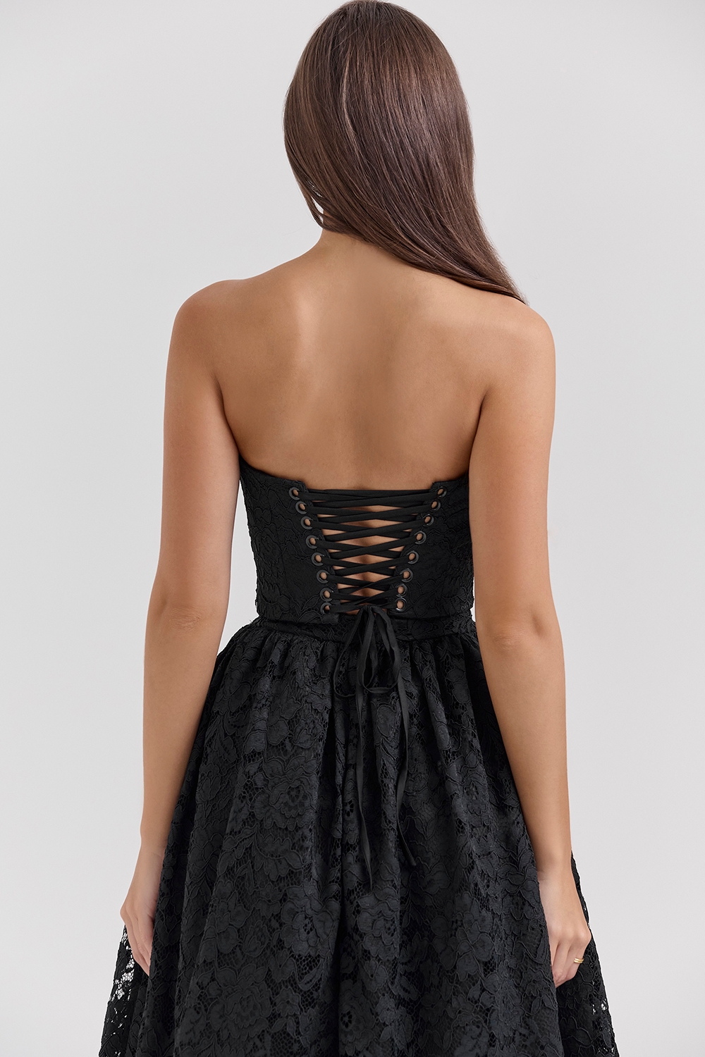 Duchess-Black Lace Corset, Skirt and Bolero - SALE