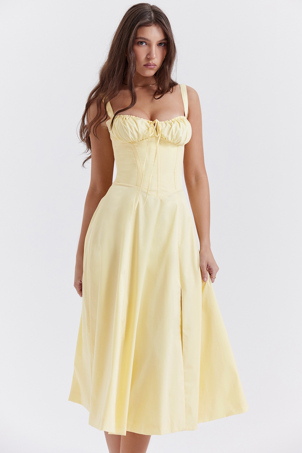 Carmen-Buttercup Bustier Sundress