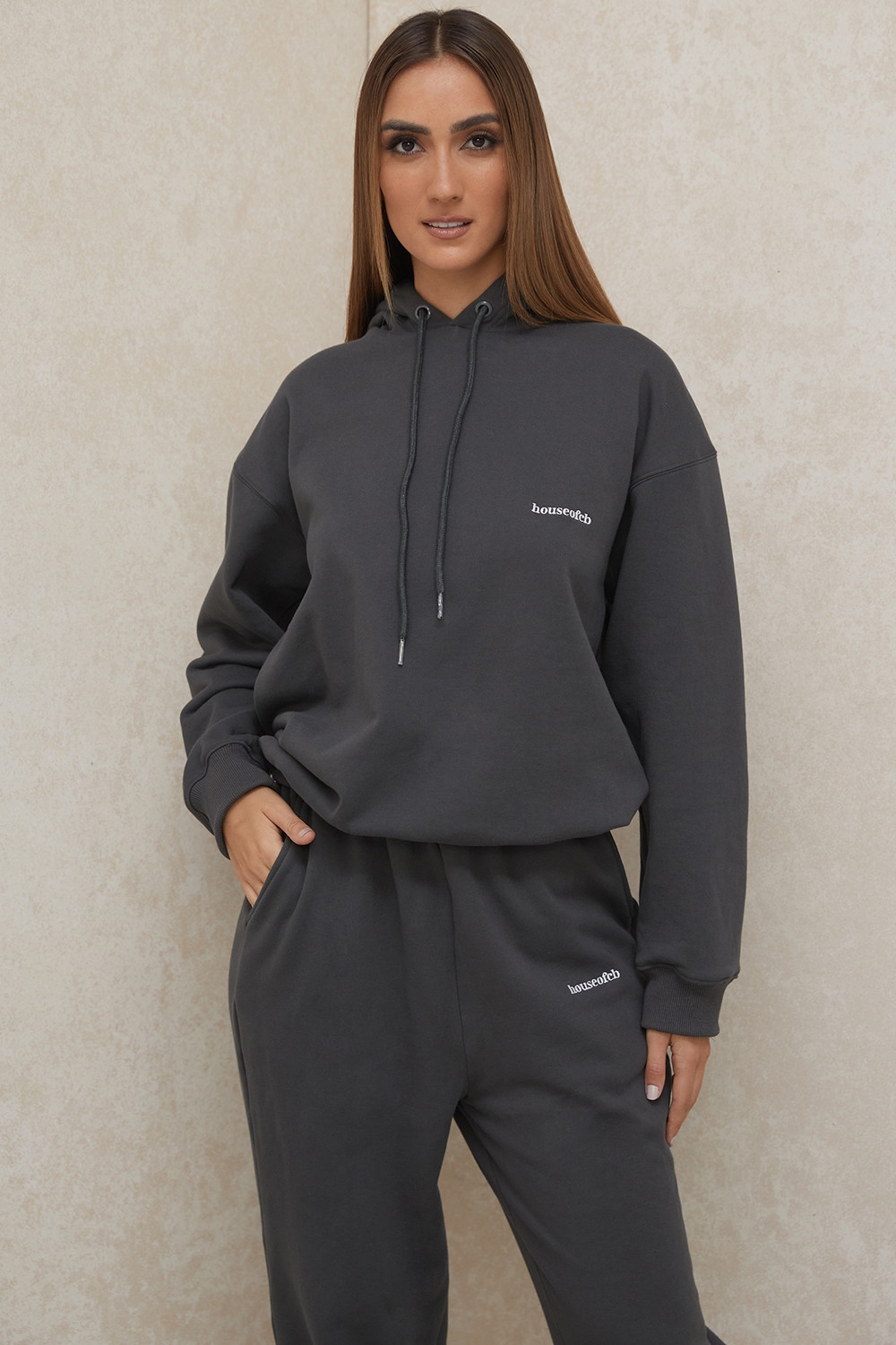 Halo-Charcoal Oversized Hoodie