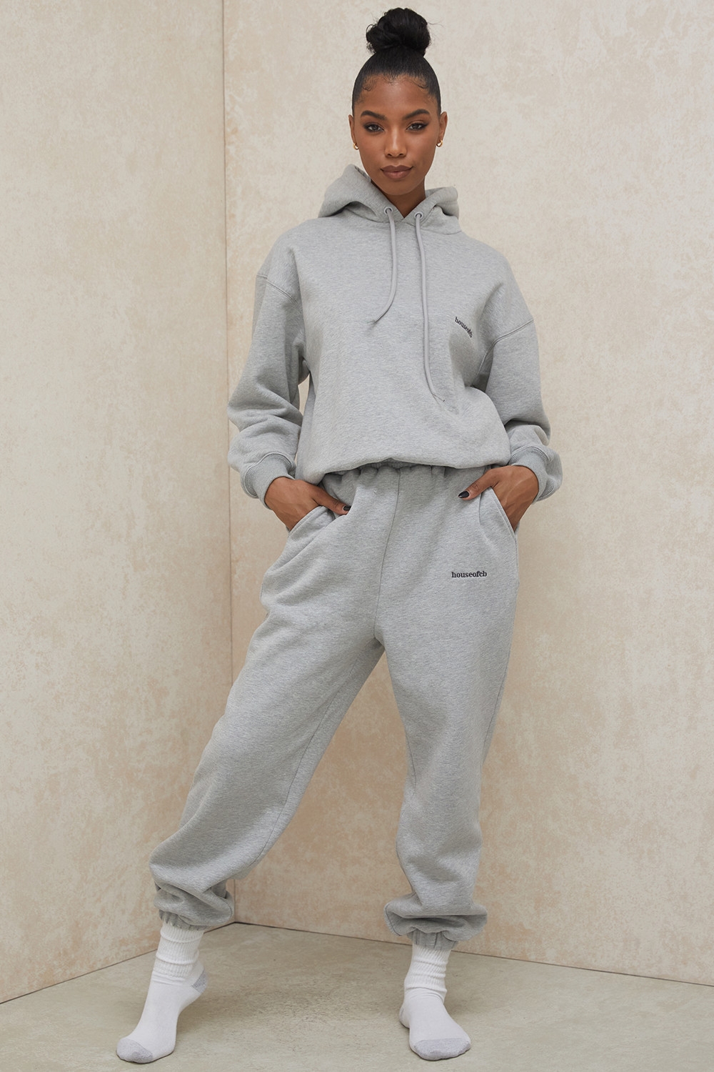Halo-Grey Oversized Hoodie