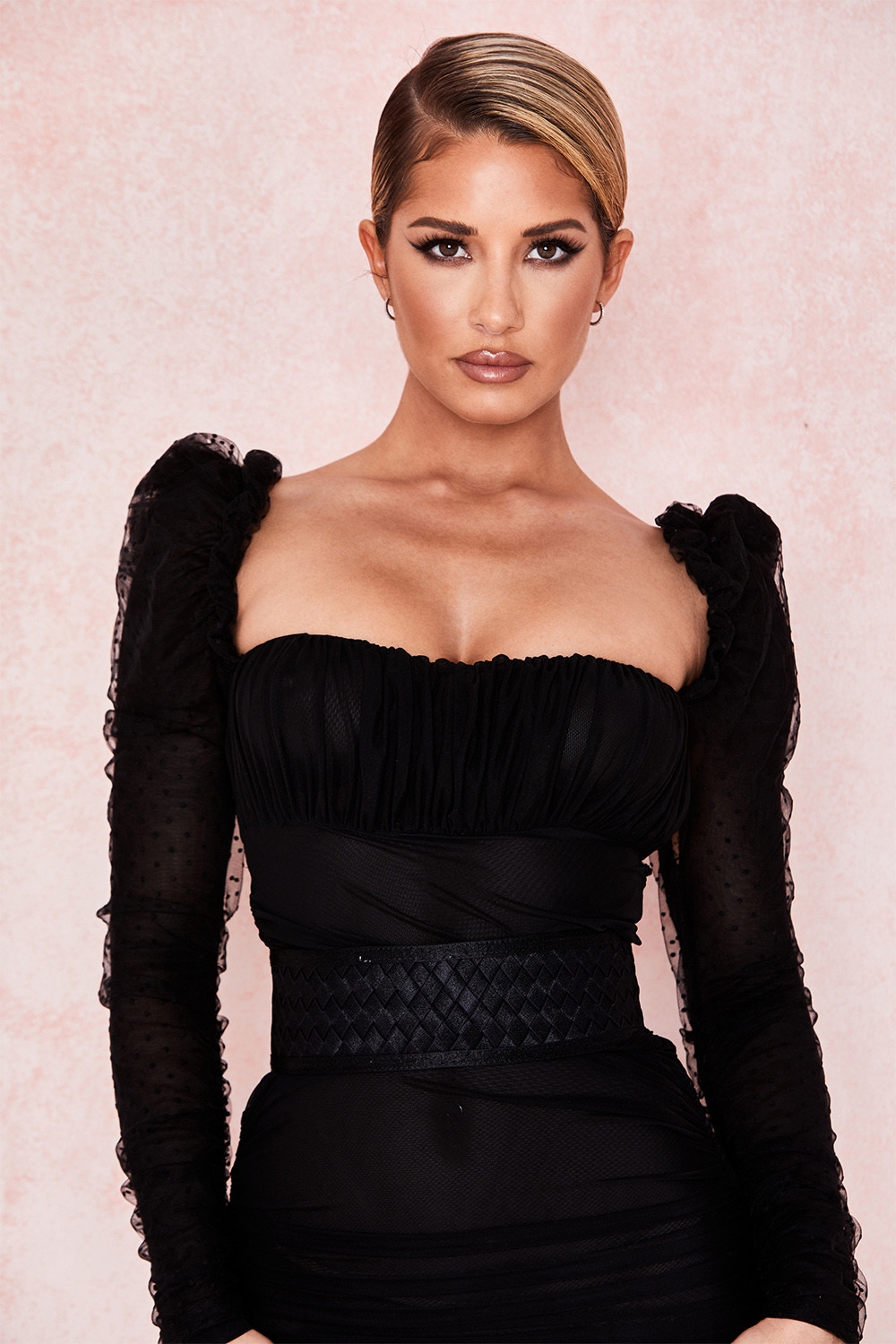 Candy-Black Waist Belt