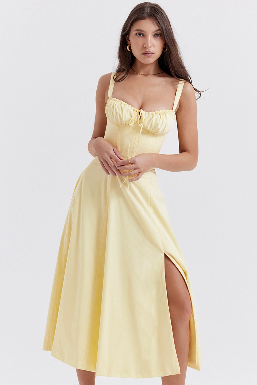 Carmen-Buttercup Bustier Sundress