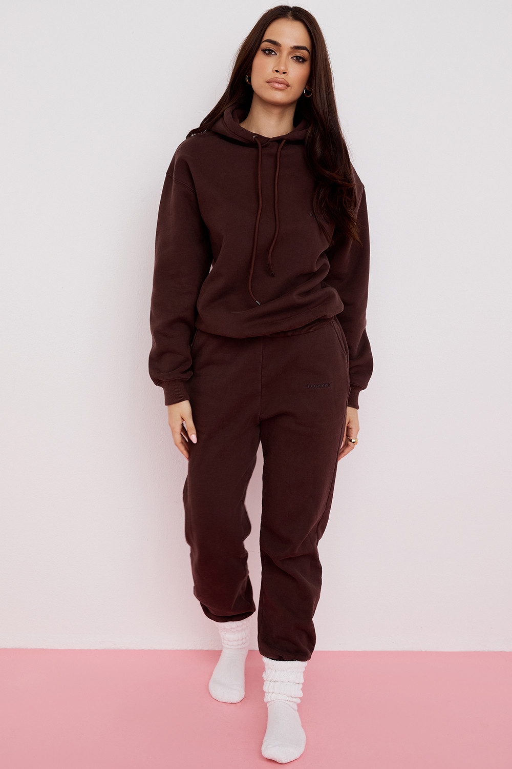 Halo-Chocolate Oversized Hoodie