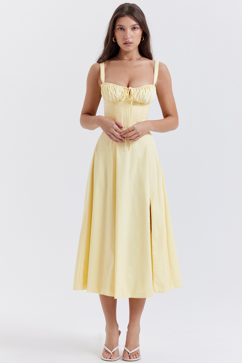 Carmen-Buttercup Bustier Sundress