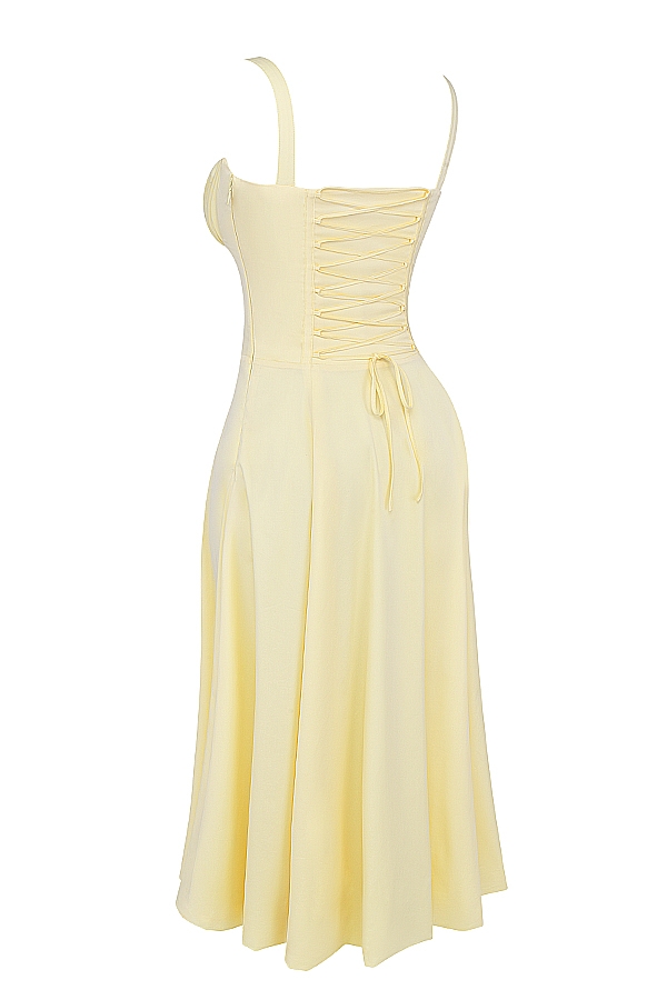 Carmen-Buttercup Bustier Sundress