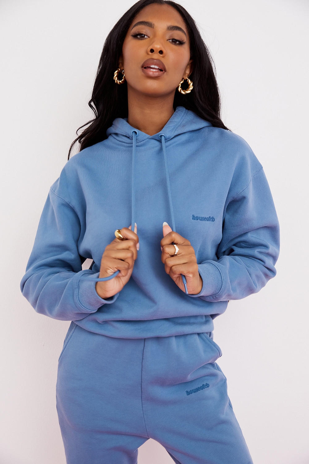 Halo-Azure Oversized Hoodie