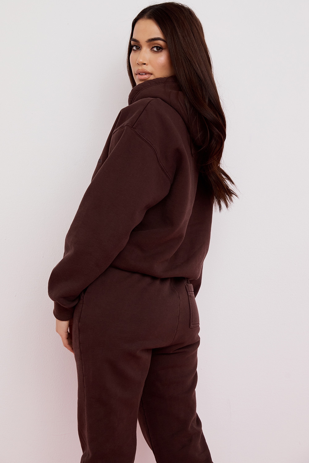 Halo-Chocolate Oversized Hoodie