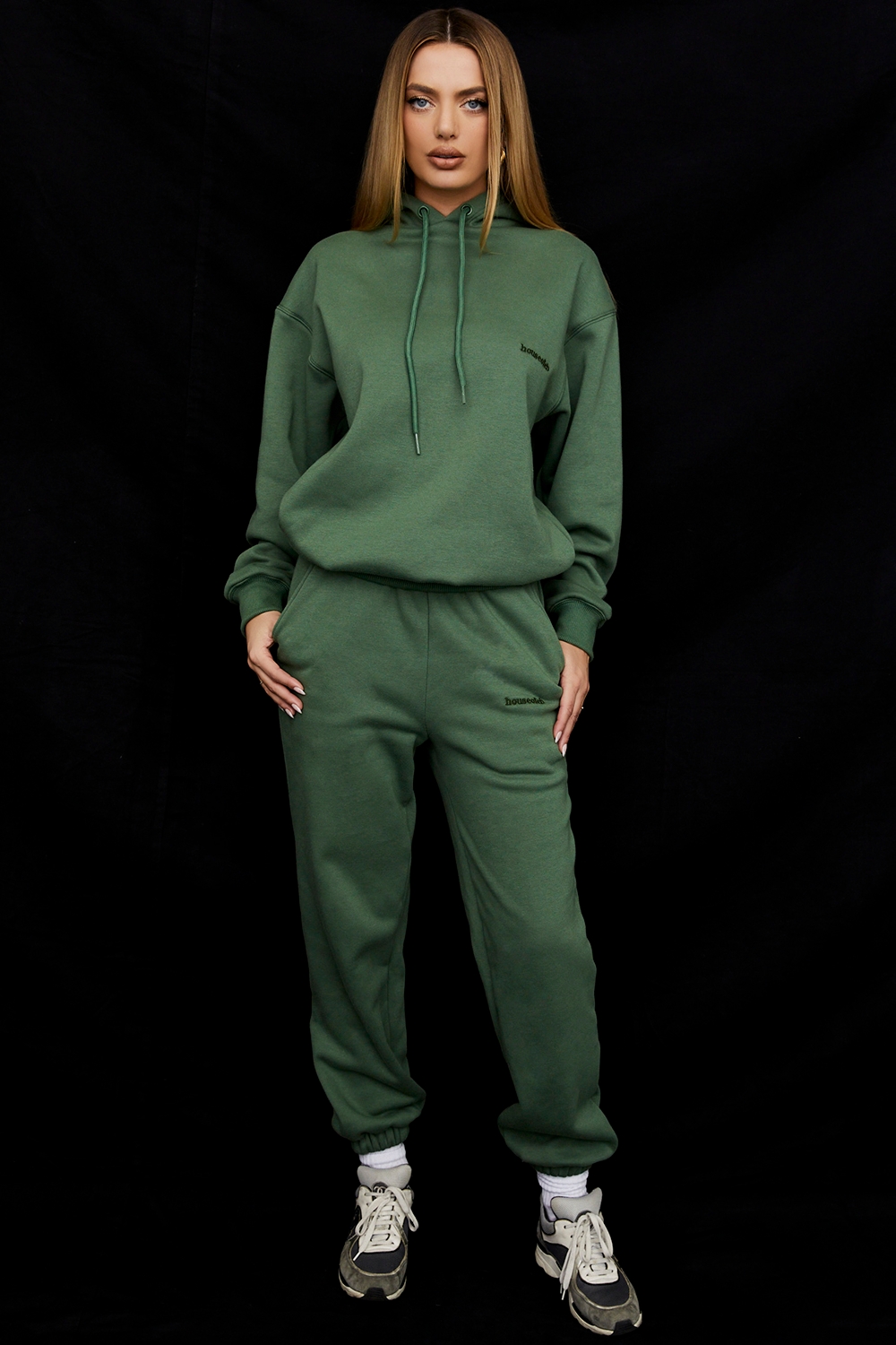Halo-Moss Oversized Hoodie