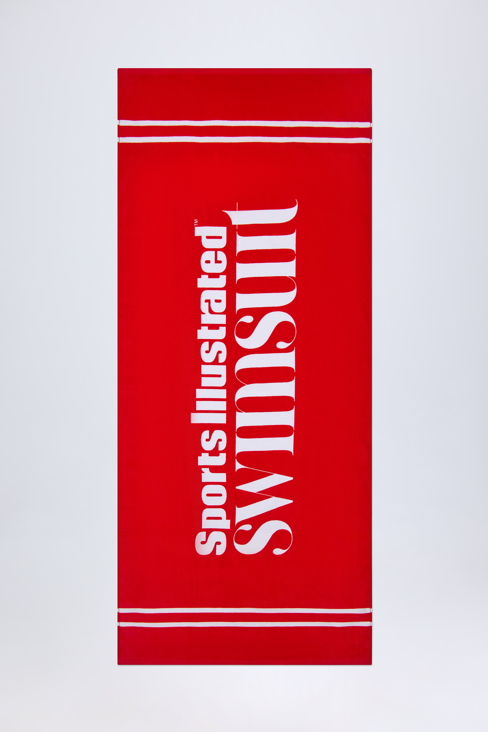 Toalla-Logo Beach Towel in Fiery Red