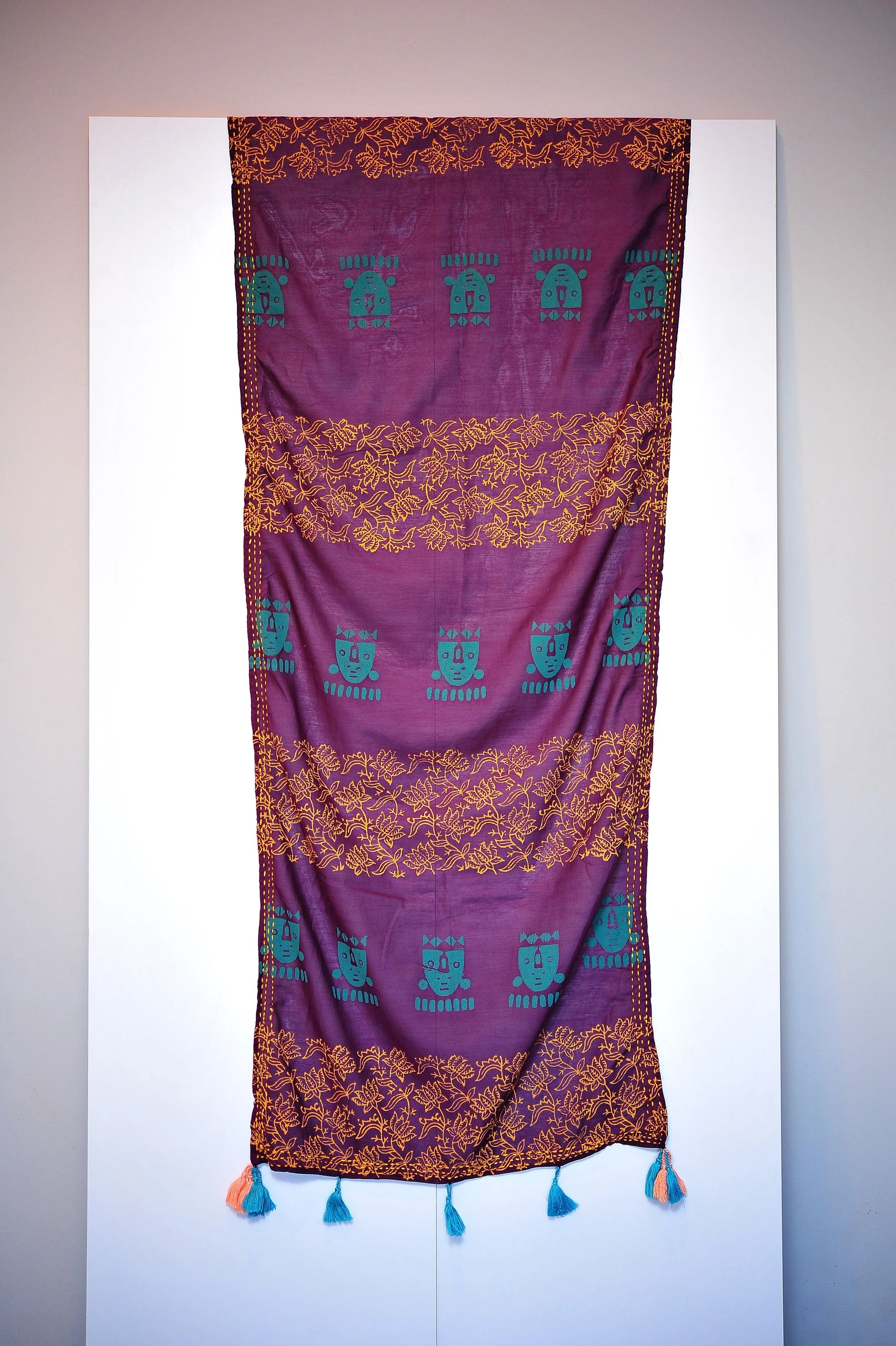 Visages tribaux et géométrie