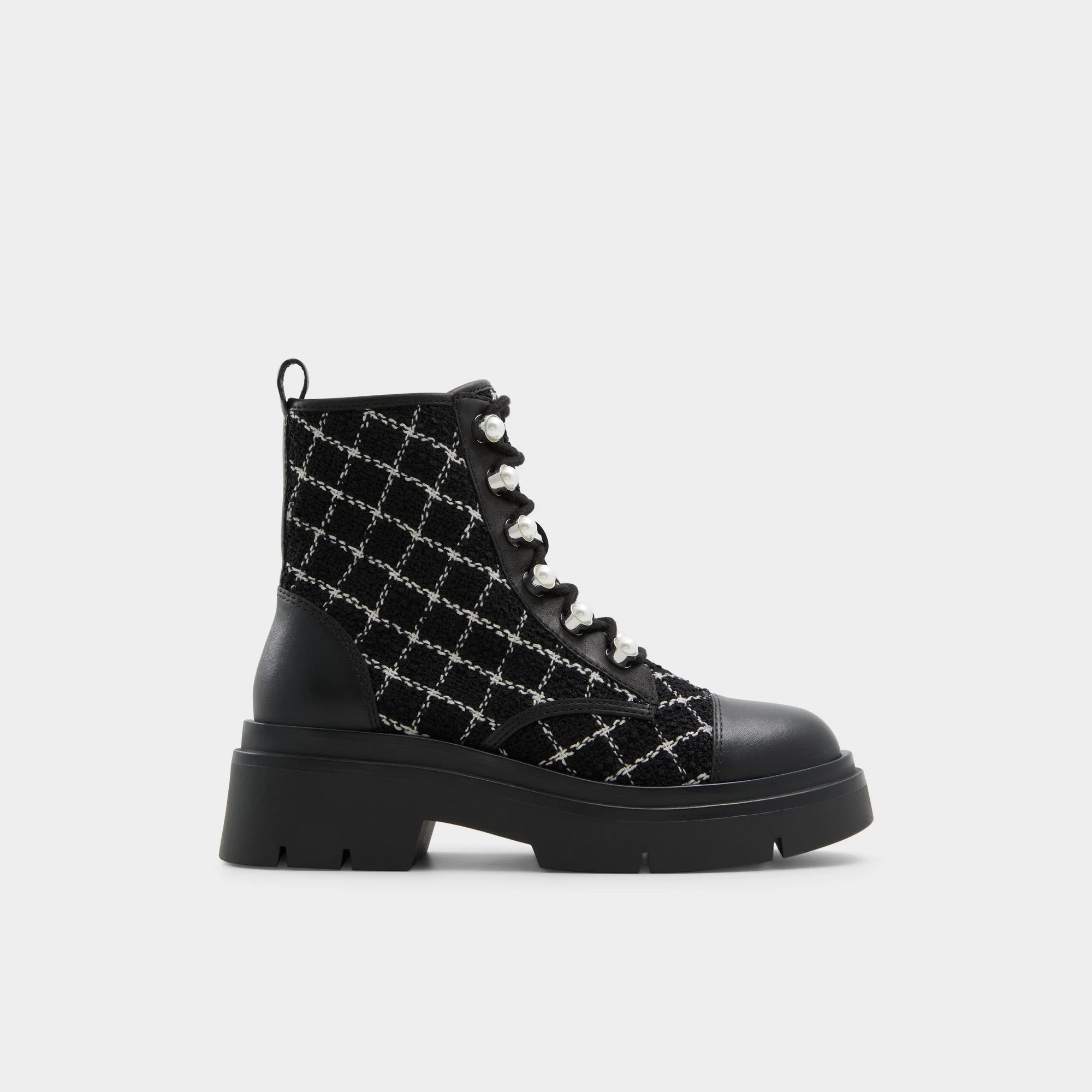 Marthia - Combat ankle boot, Black - ALDO