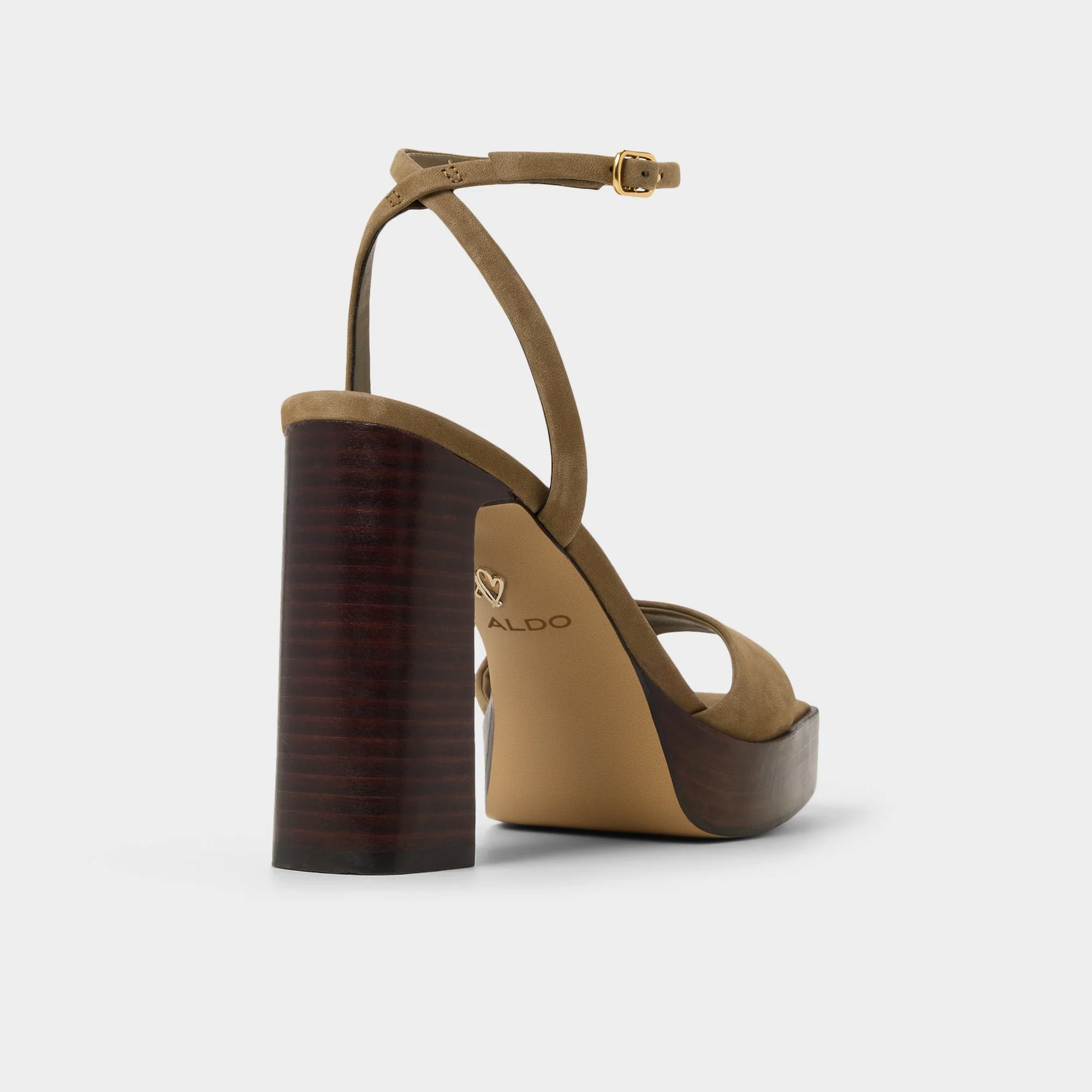 Lothon - Strappy heeled sandal, Platform - ALDO