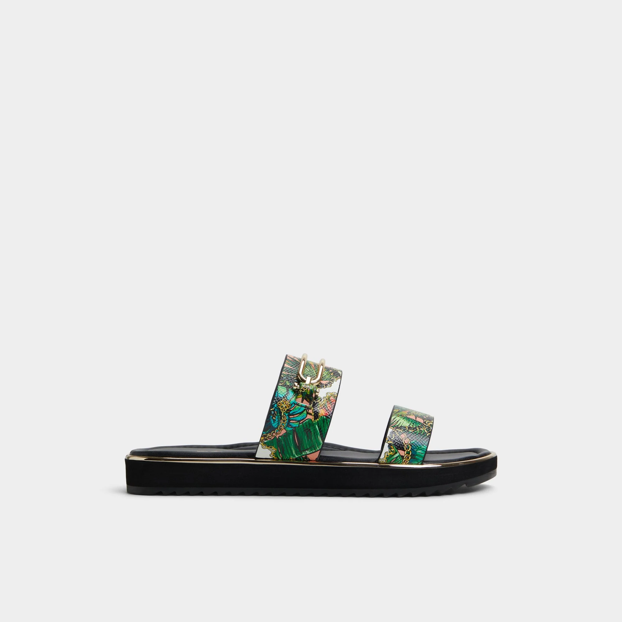 Lagoon - Strappy flat sandal, Footbed sandal - ALDO