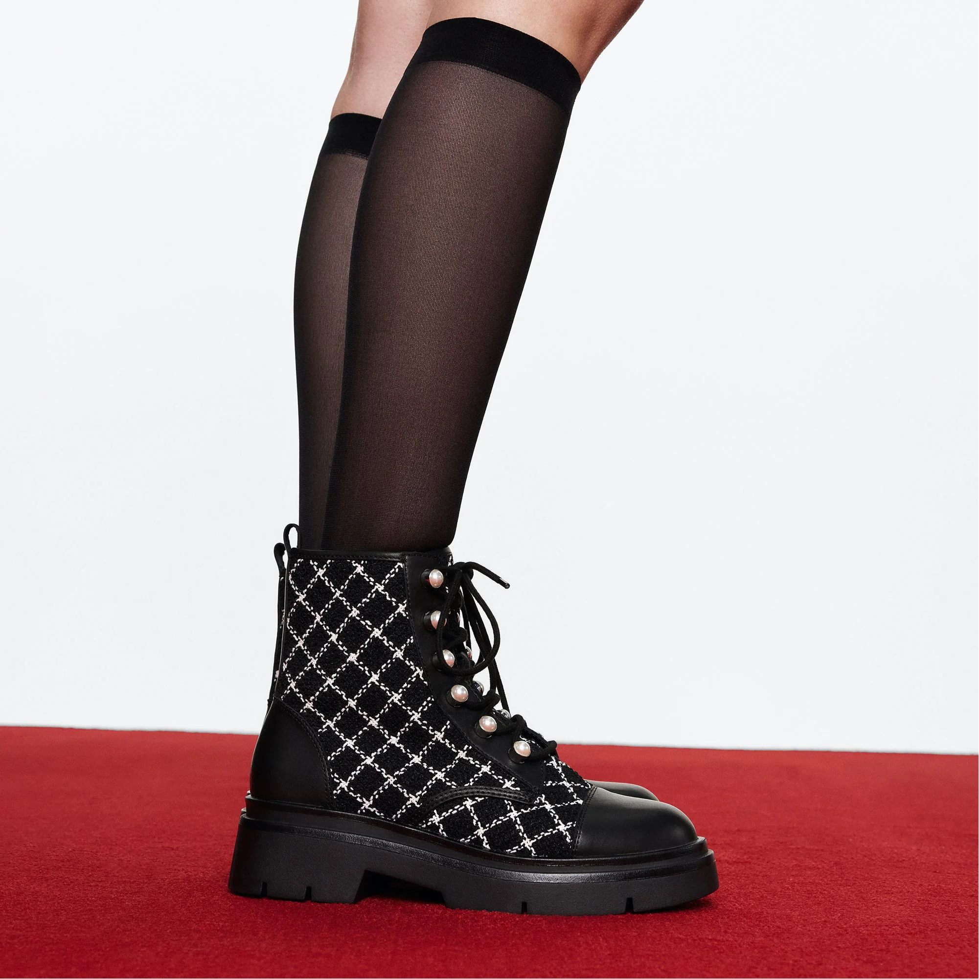 Marthia - Combat ankle boot, Black - ALDO