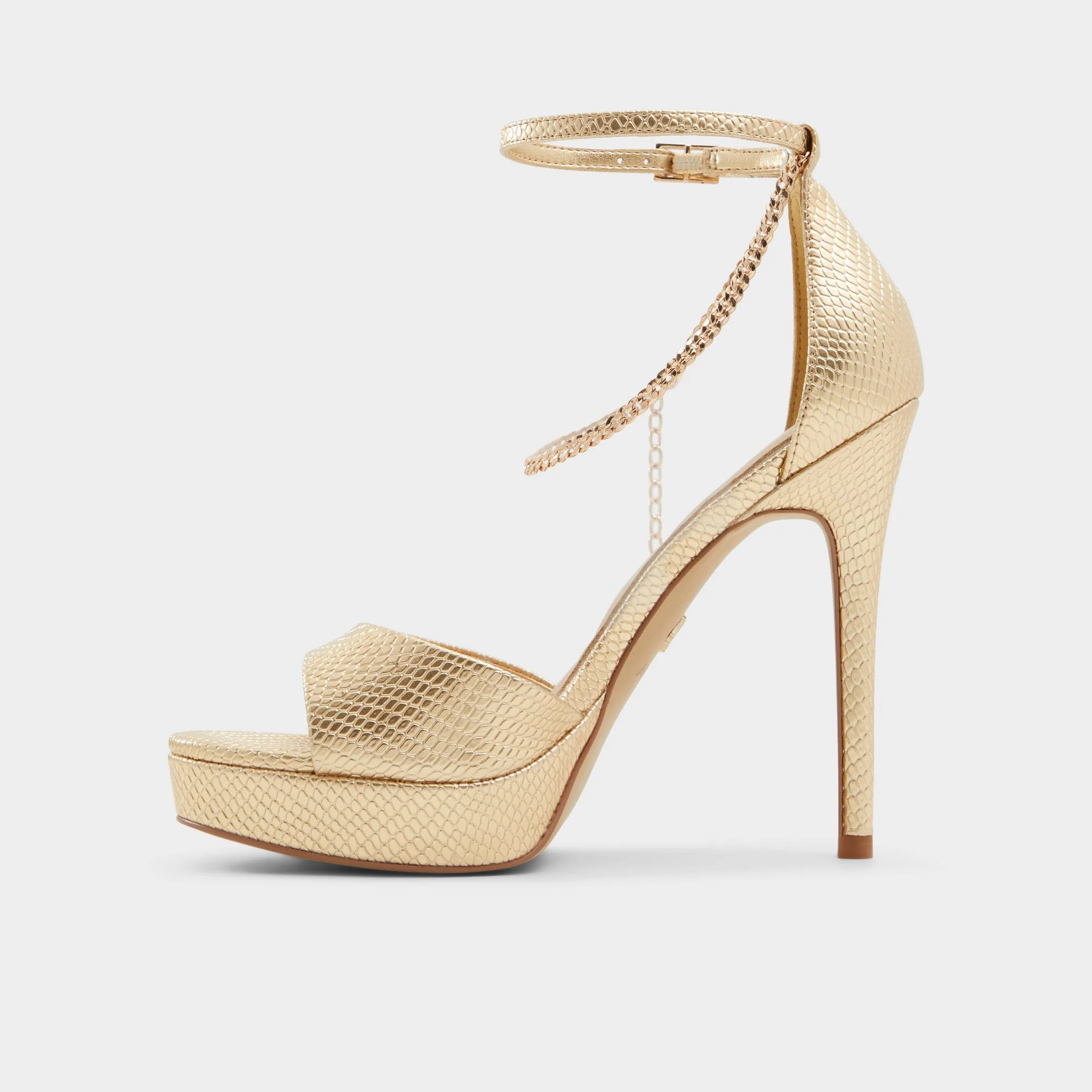 Afumeth - Strappy heeled sandal, Stiletto platform - ALDO
