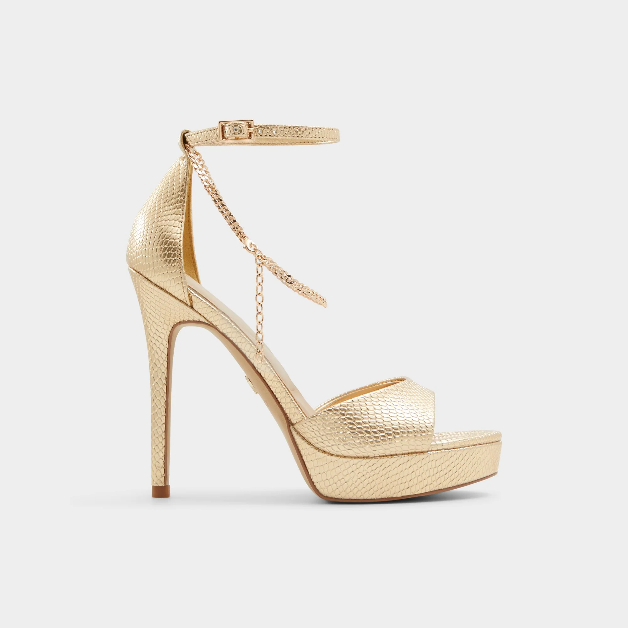 Afumeth - Strappy heeled sandal, Stiletto platform - ALDO
