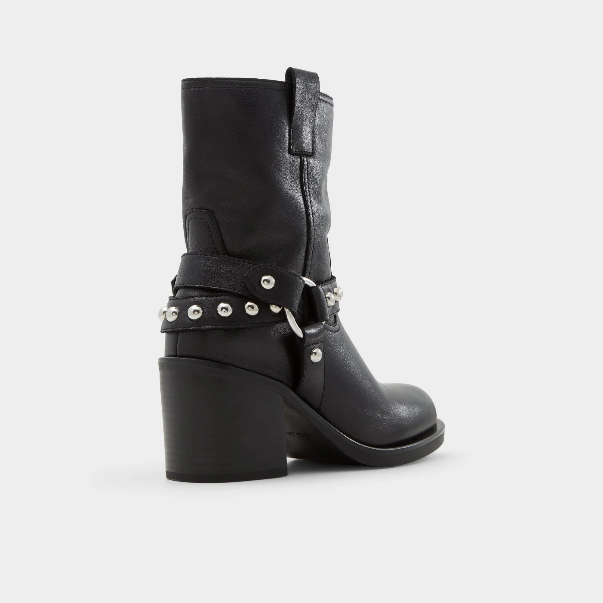 Albai - Motorcycle ankle boot, Black - ALDO