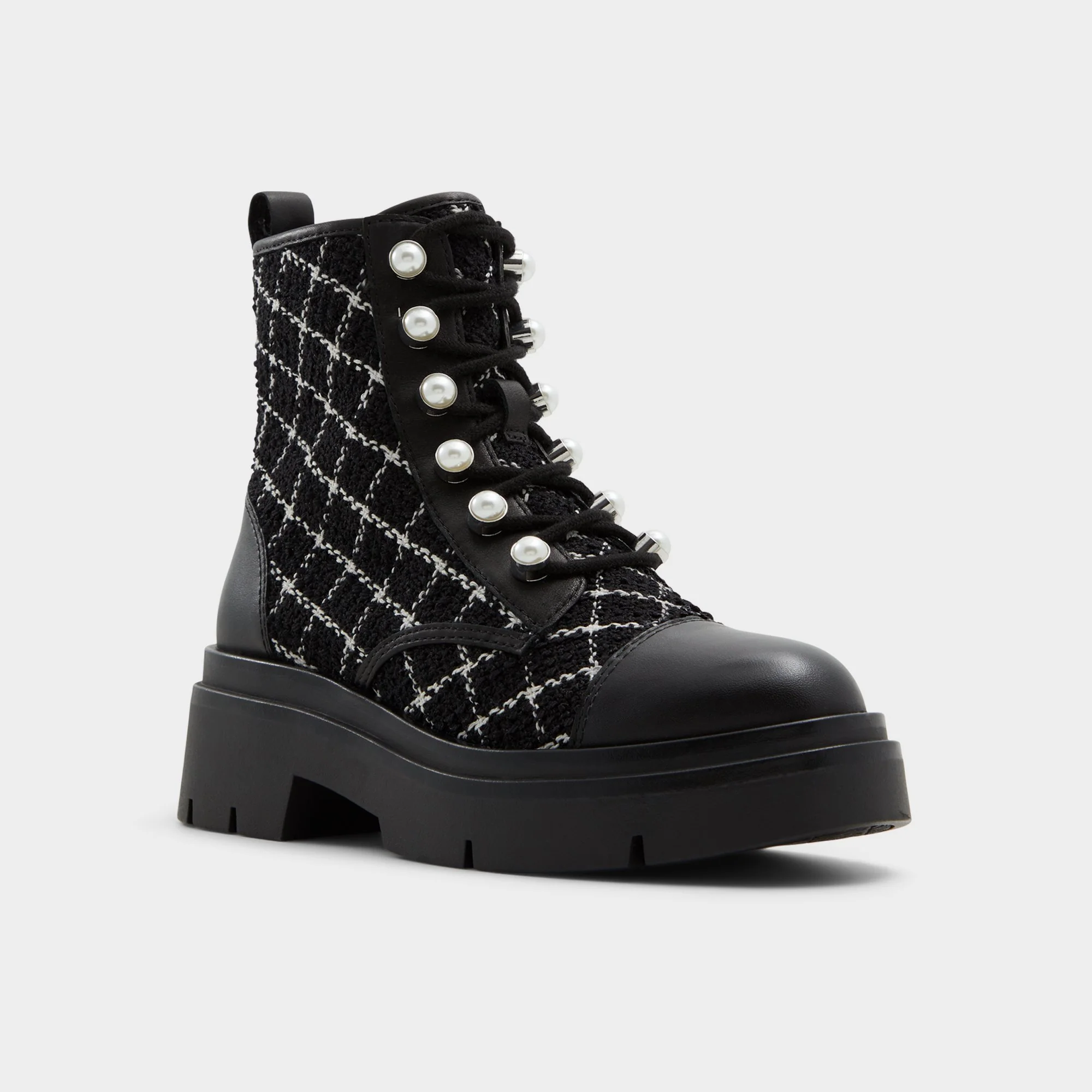 Marthia - Combat ankle boot, Black - ALDO