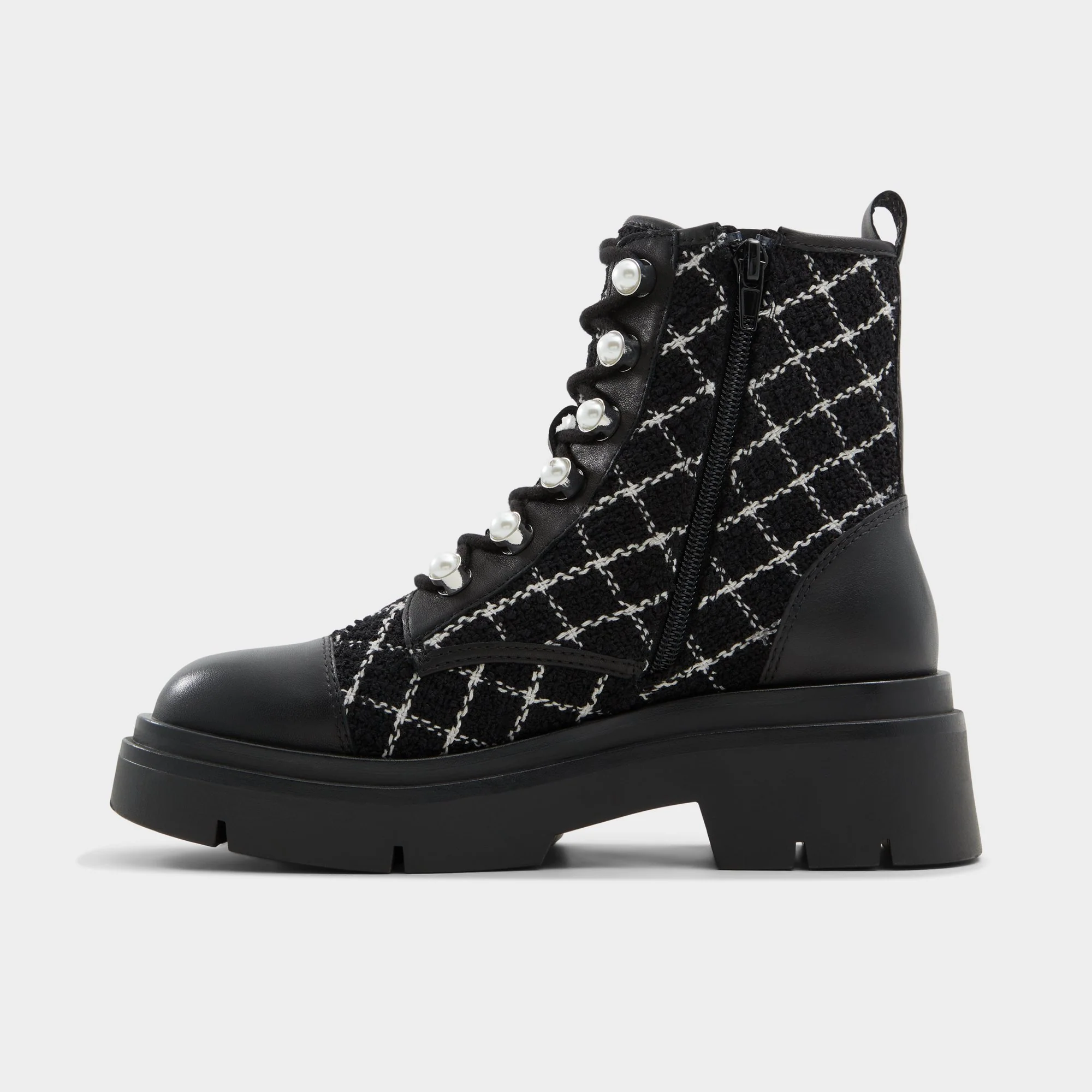 Marthia - Combat ankle boot, Black - ALDO