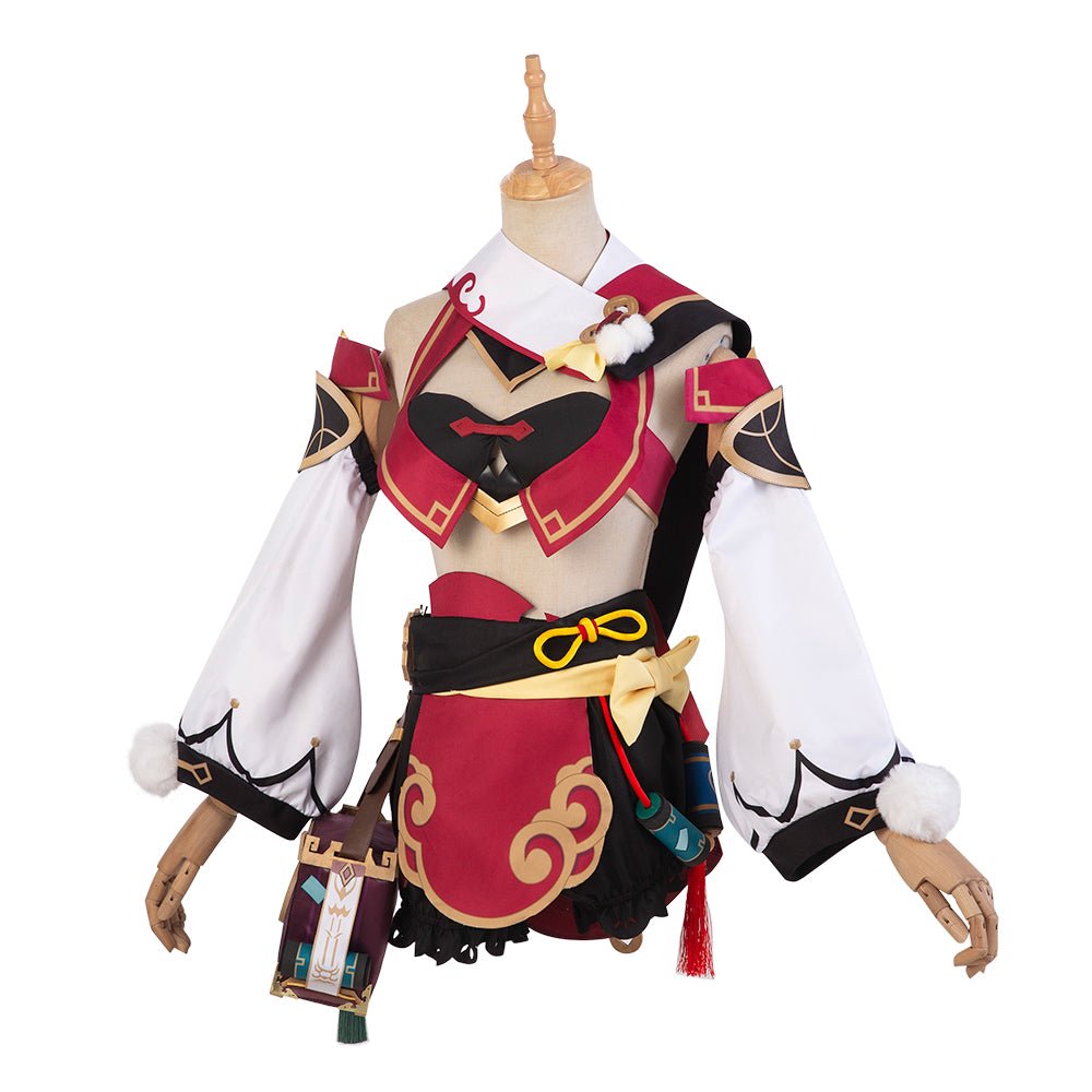 Traje de Cosplay de Yanfei de Genshin Impact - Outfit Premium Inspirado en el Juego para Fans de Anime - Fantasia Cosera